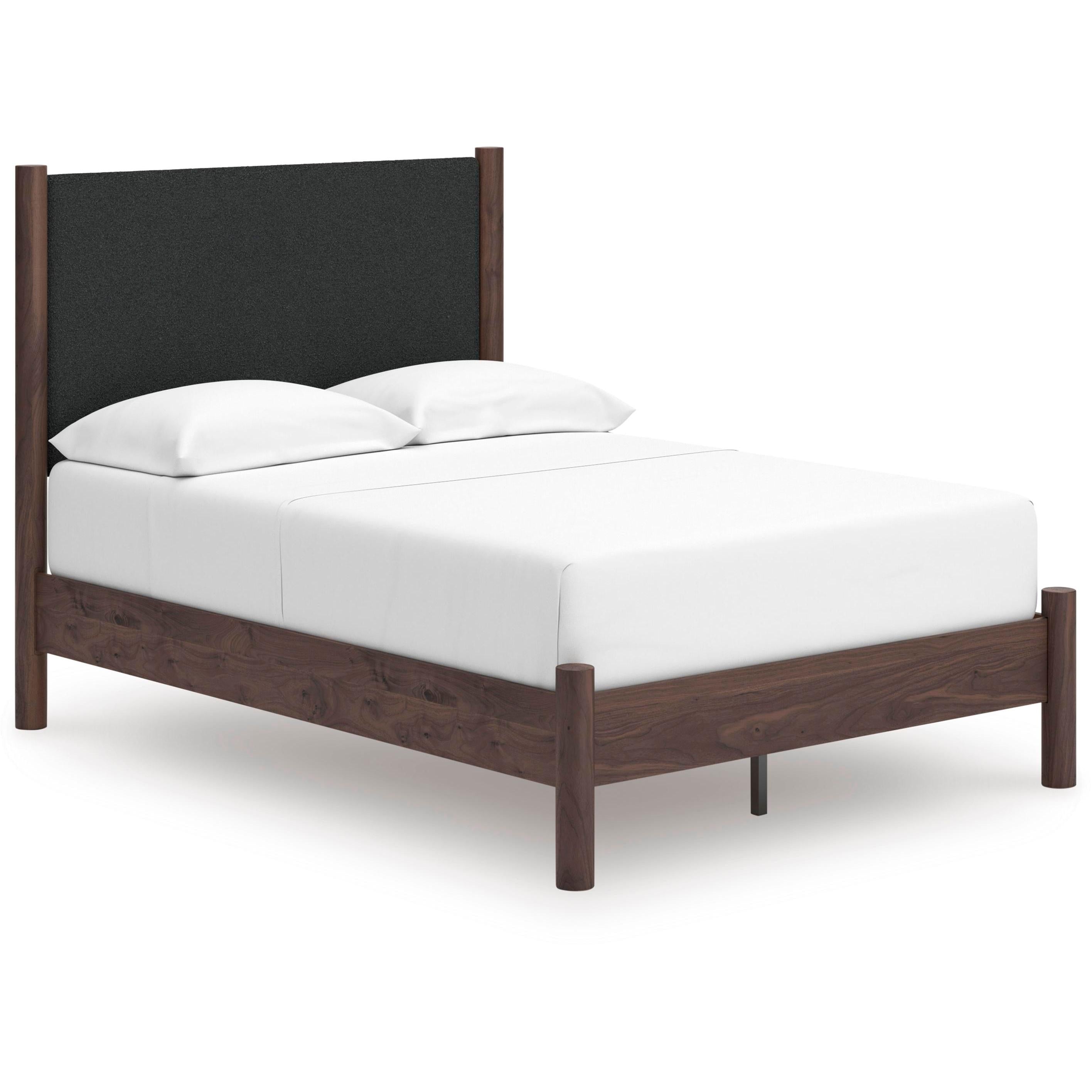  Size_Full --  Pamytta PCB2614B10 Full Upholstered Panel Platform Bed IMAGE 1