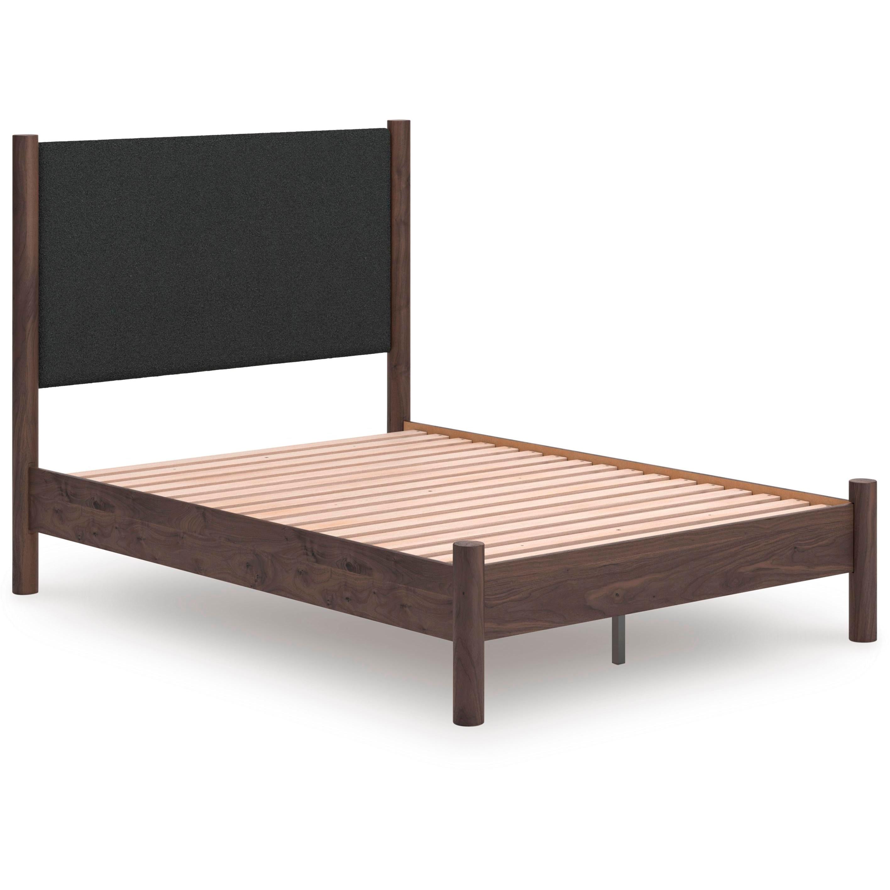  Size_Full --  Pamytta PCB2614B10 Full Upholstered Panel Platform Bed IMAGE 5
