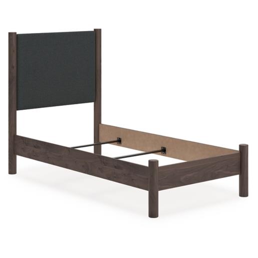  Size_Twin --  Signature Design by Ashley Pamytta Upholstered Panel Bed IMAGE 2