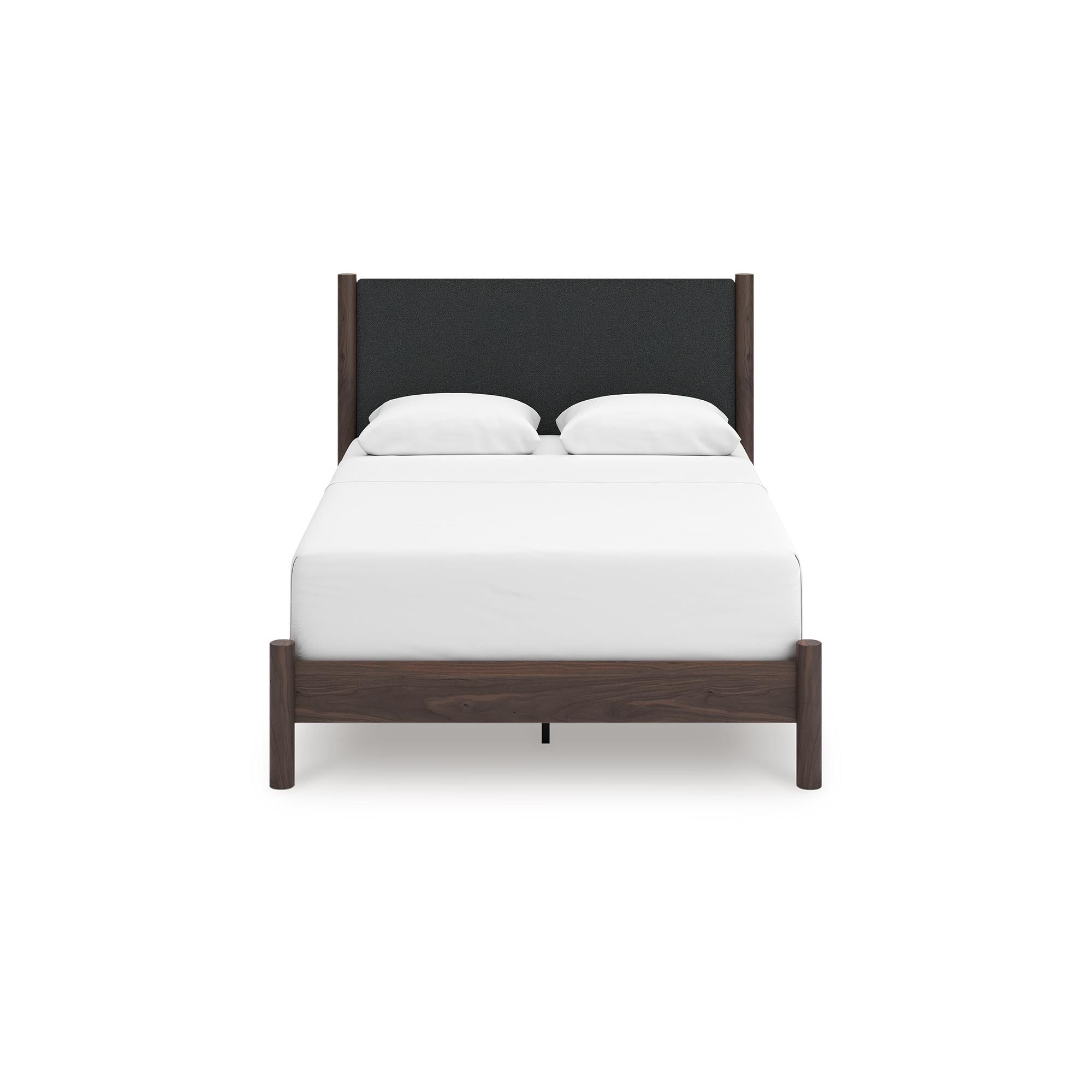  Size_Queen --  Pamytta PCB2614B24 Queen Upholstered Panel Bed IMAGE 3