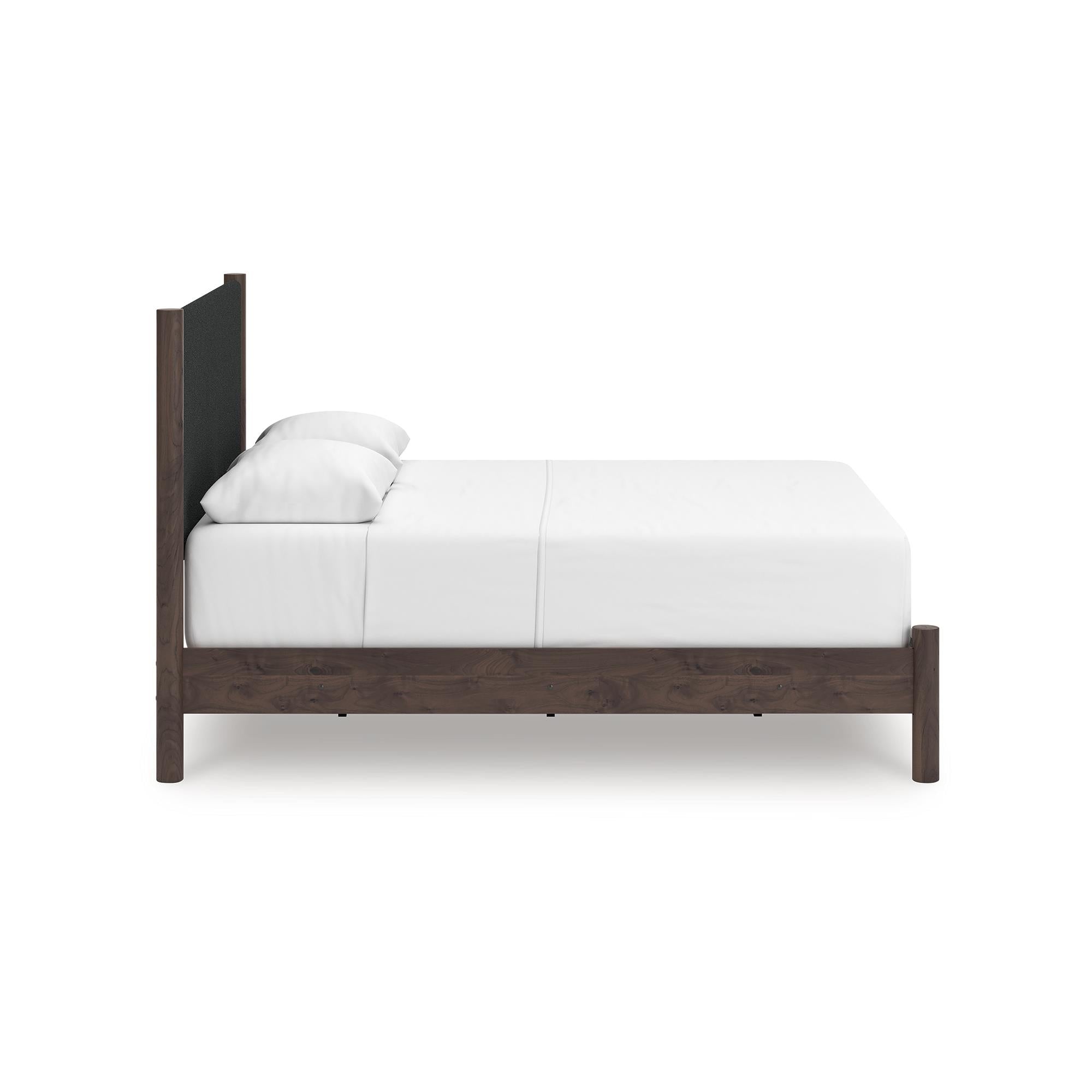  Size_Queen --  Pamytta PCB2614B24 Queen Upholstered Panel Bed IMAGE 5