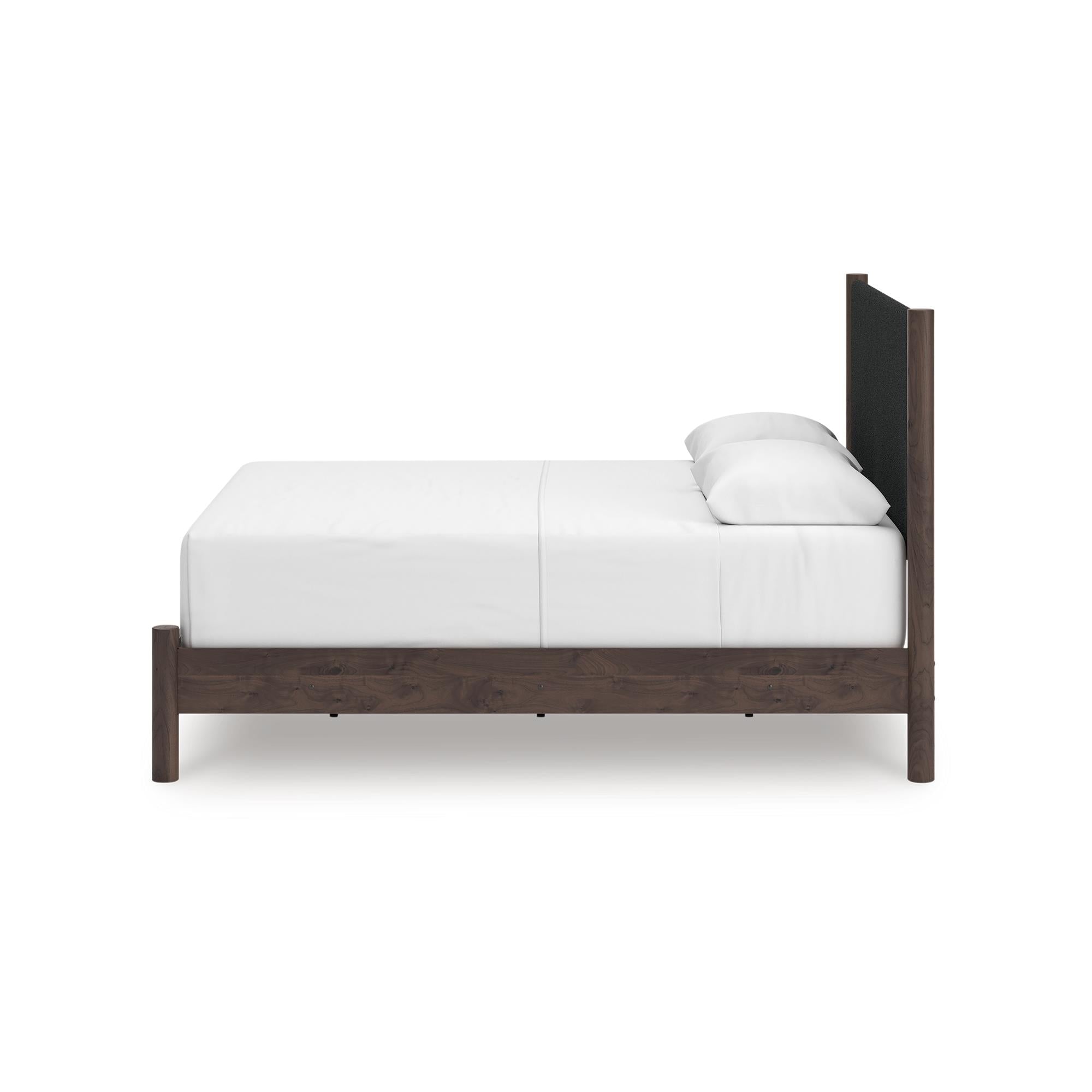  Size_Queen --  Pamytta PCB2614B24 Queen Upholstered Panel Bed IMAGE 7
