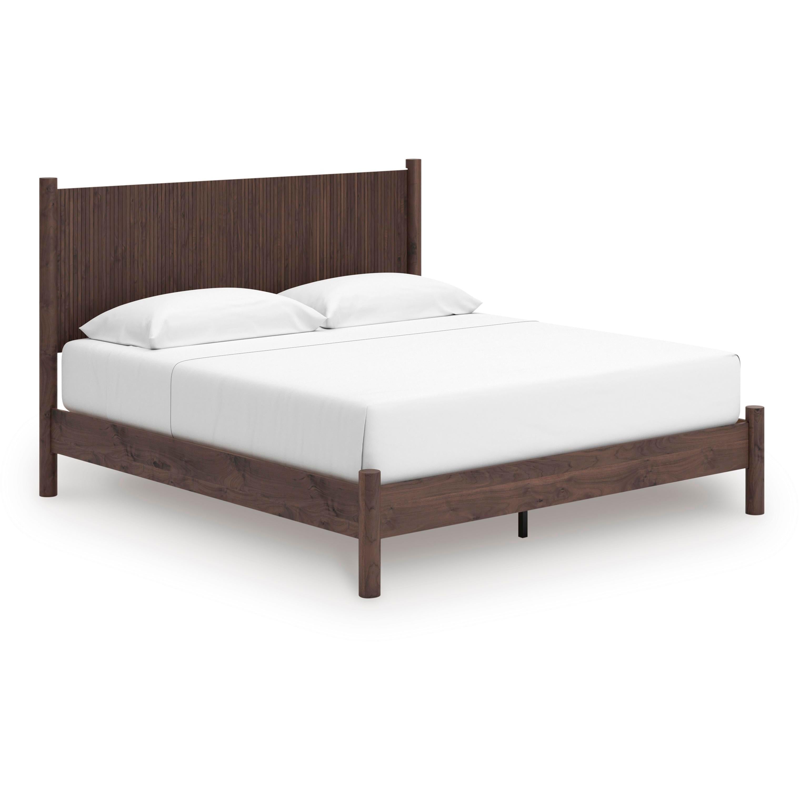  Size_King --  Pamytta PCB2614B27 King Panel Platform Bed IMAGE 1
