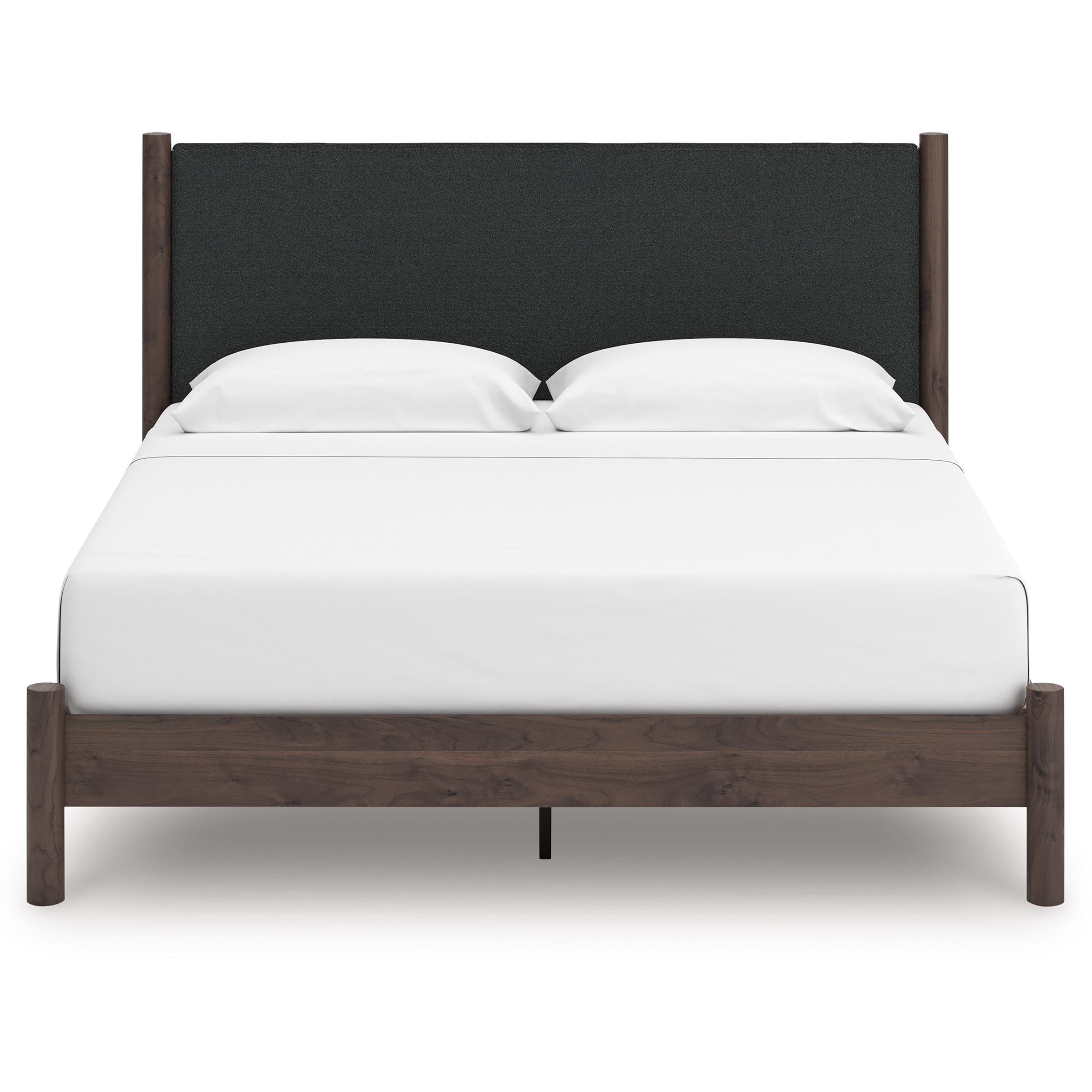  Size_King --  Pamytta PCB2614B28 King Upholstered Panel Platform Bed IMAGE 2