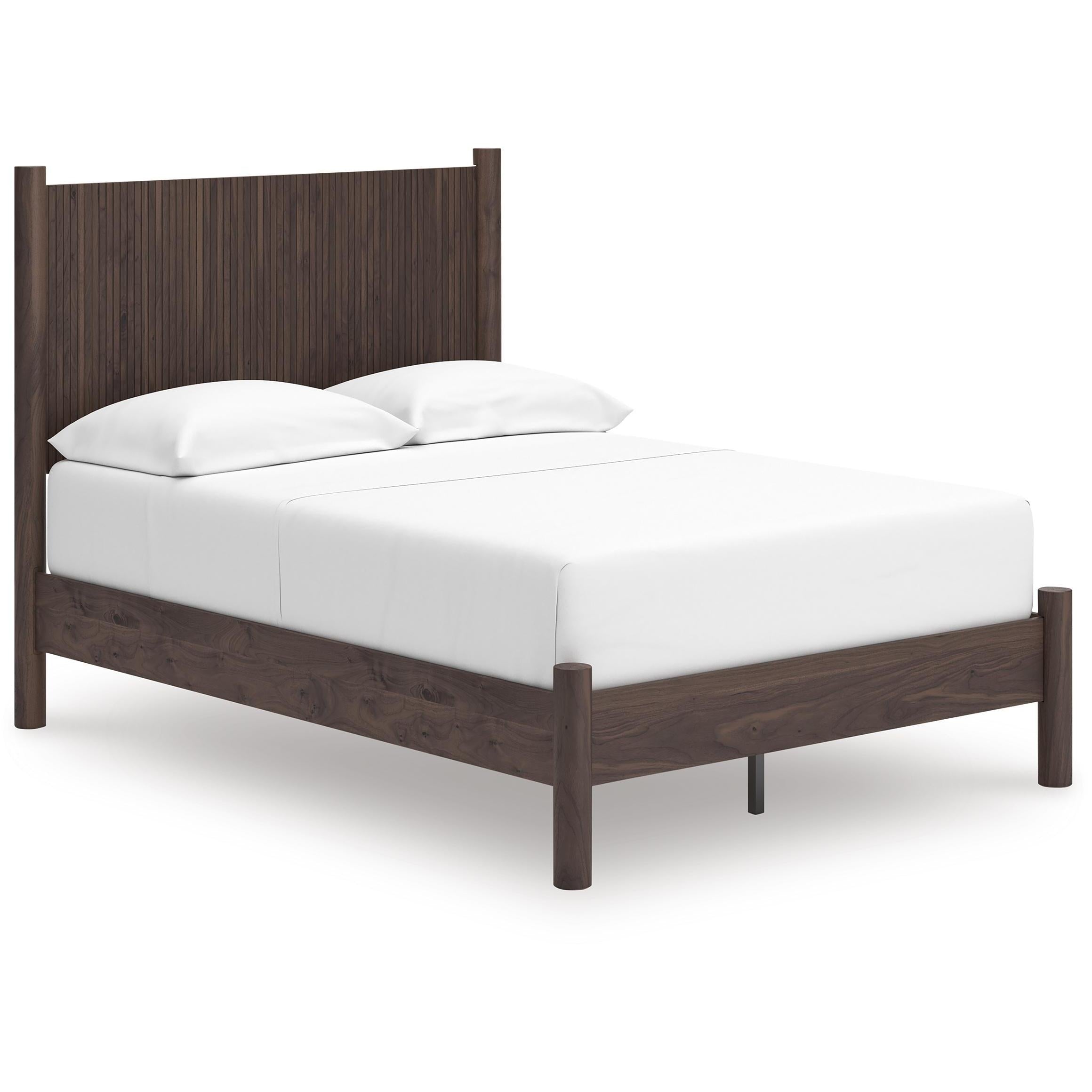  Size_Full --  Pamytta PCB2614B4 Full Panel Platform Bed IMAGE 1