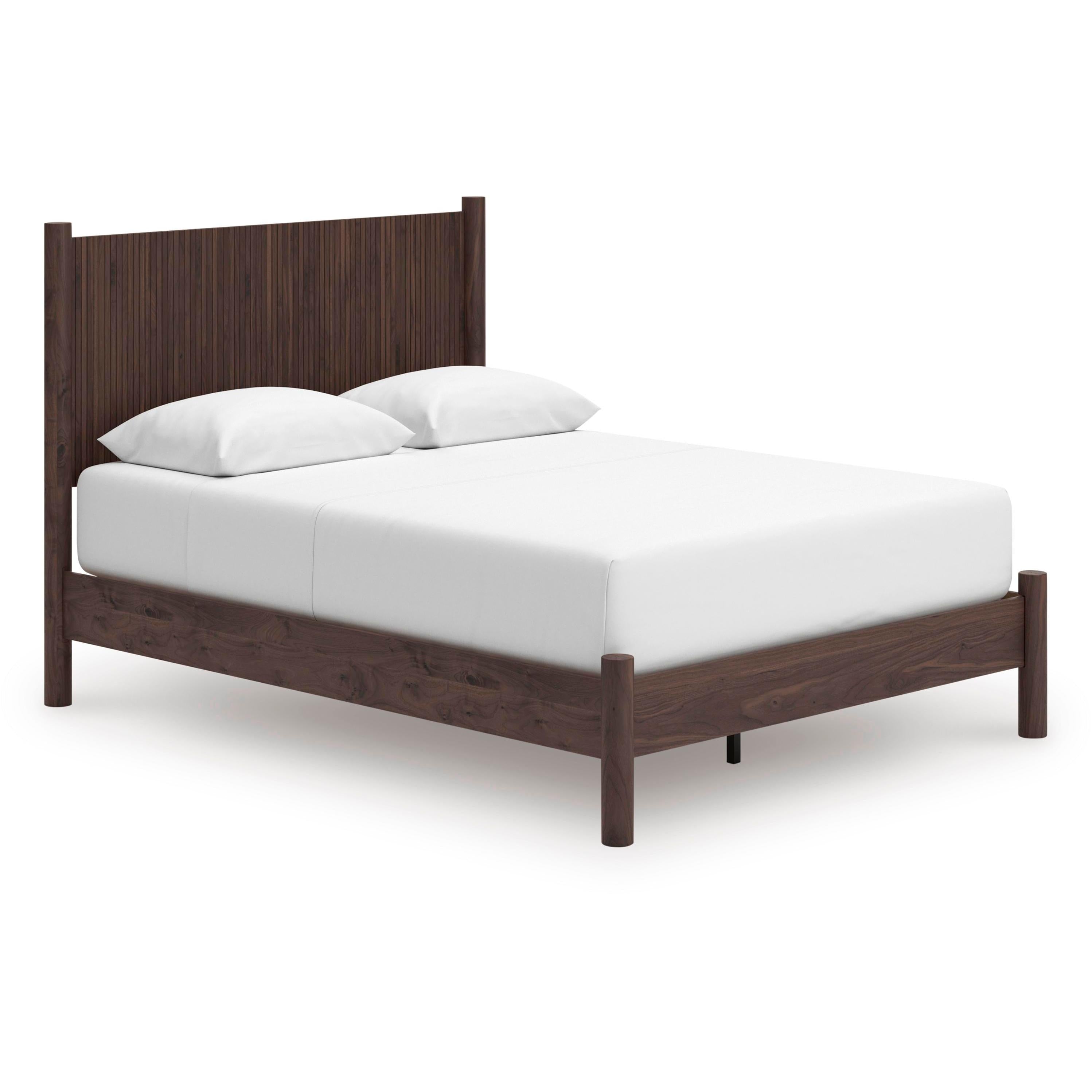  Size_Queen --  Pamytta PCB2614B6 Queen Panel Platform Bed IMAGE 1