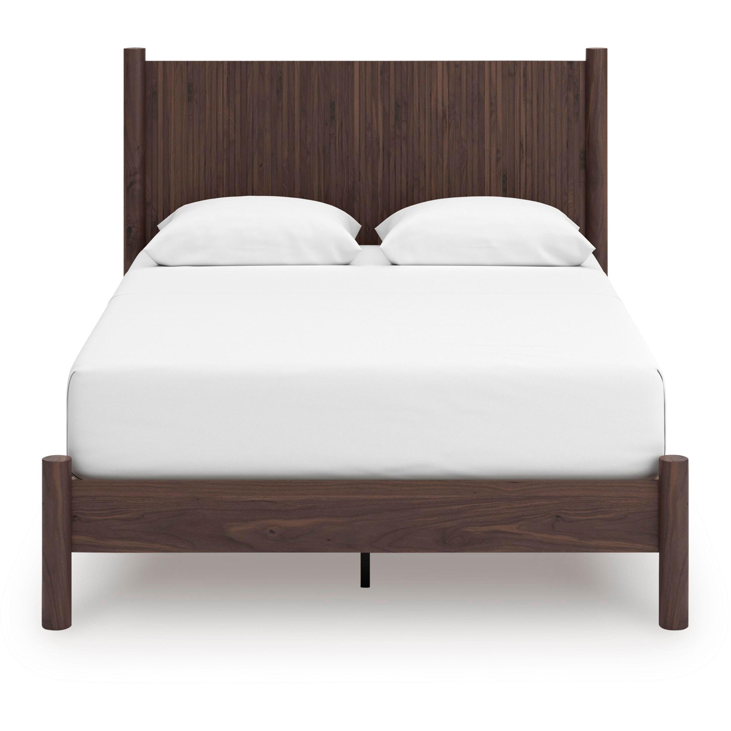  Size_Queen --  Pamytta PCB2614B6 Queen Panel Platform Bed IMAGE 2