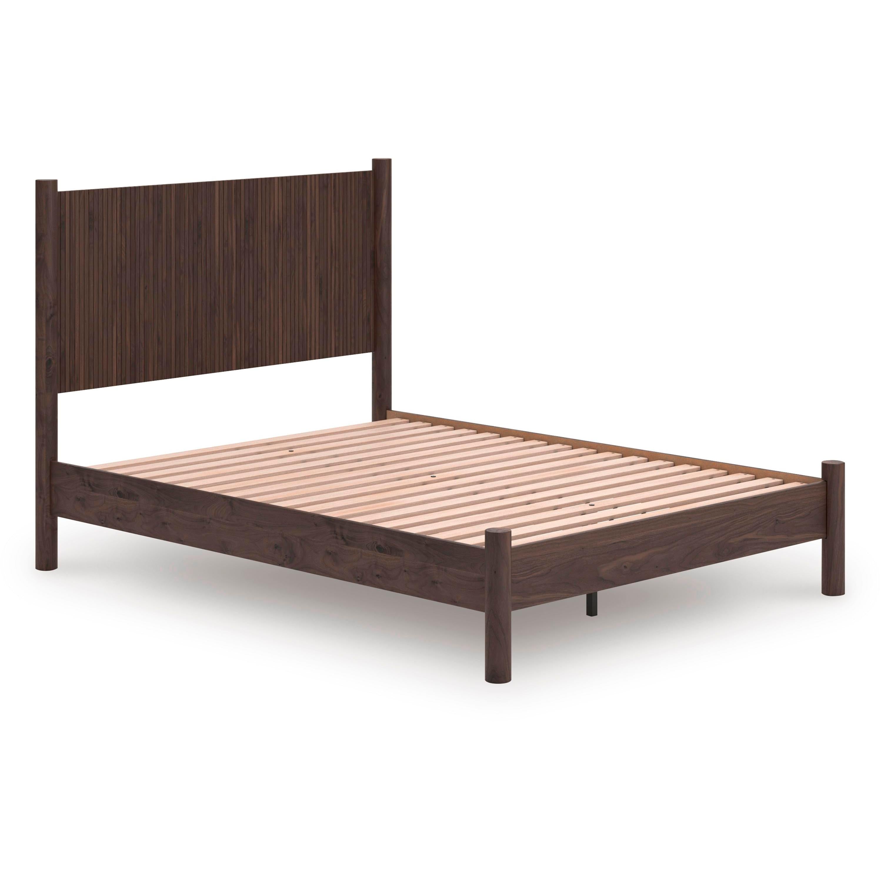  Size_Queen --  Pamytta PCB2614B6 Queen Panel Platform Bed IMAGE 5