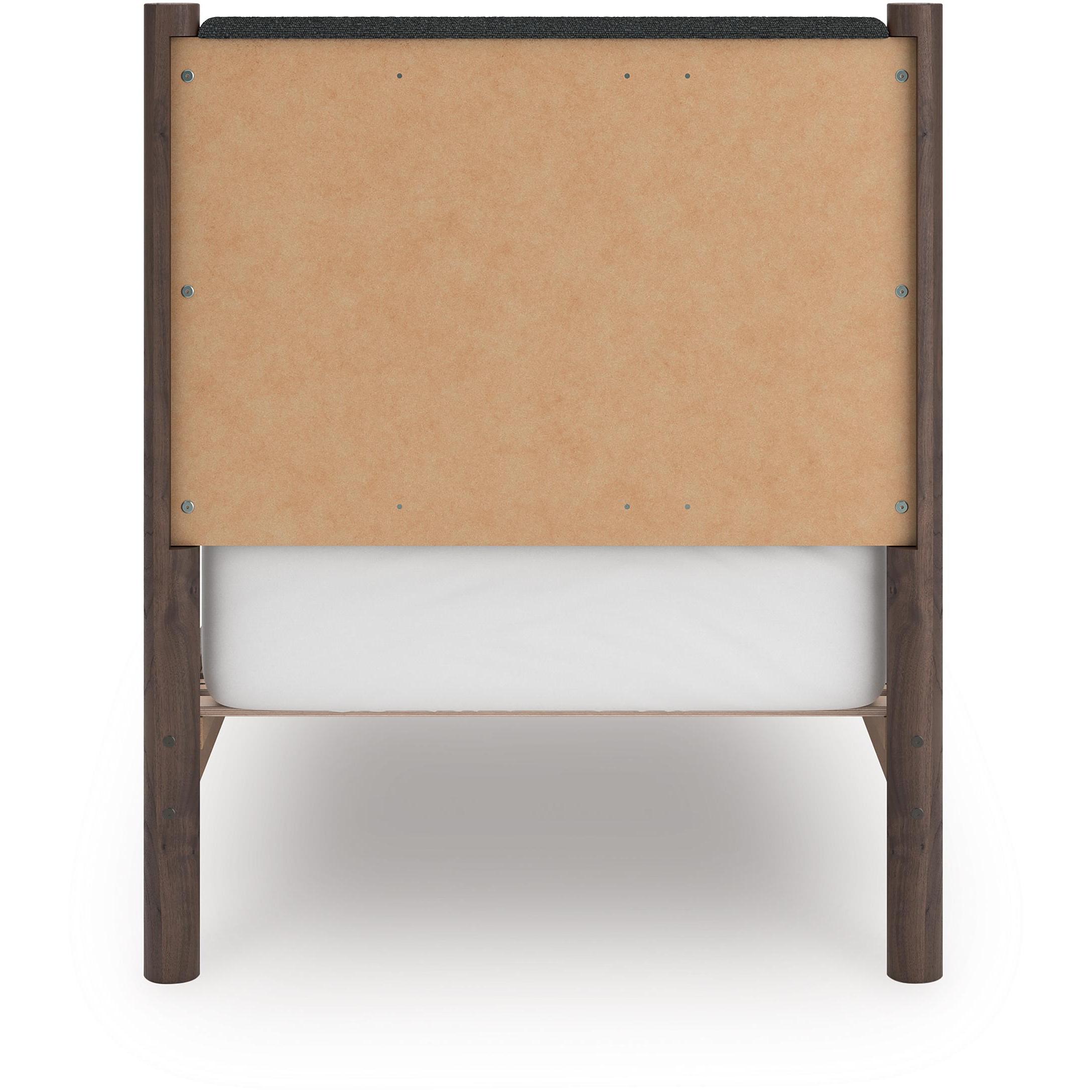  Size_Twin --  Signature Design by Ashley Pamytta Upholstered Platform Bed IMAGE 4