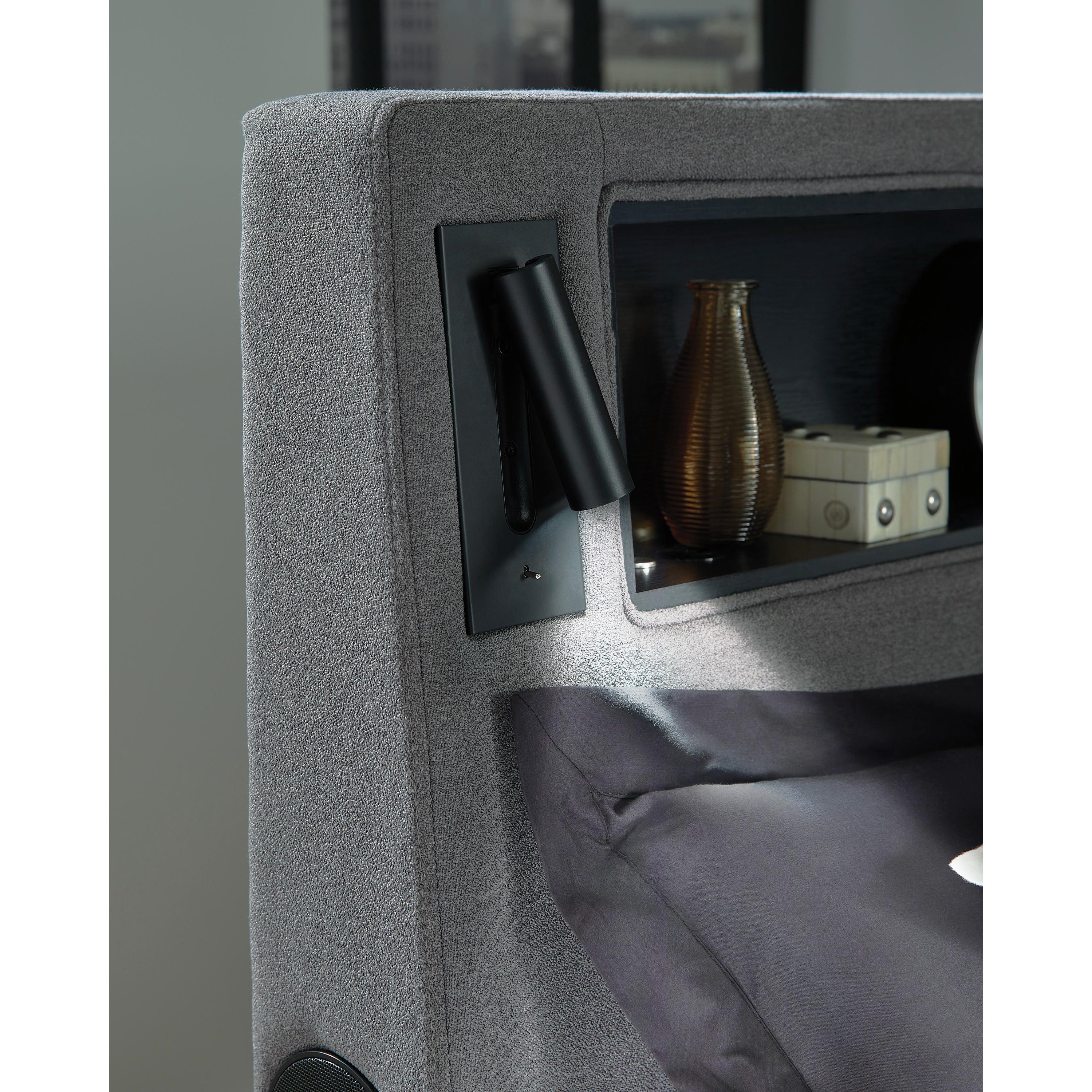  Size_California King --  Verishaw PCB2721B22 California King Upholstered Bed IMAGE 17