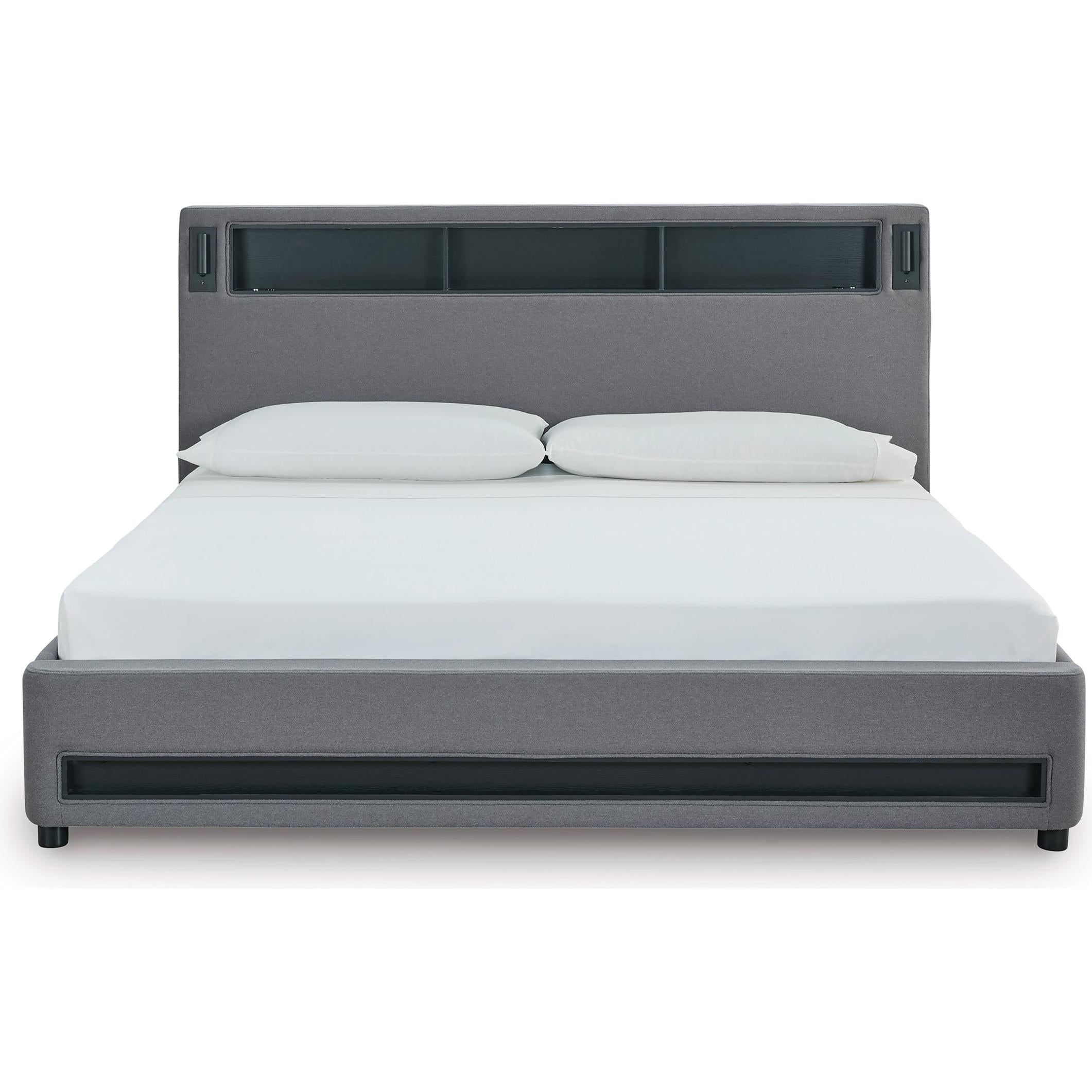  Size_California King --  Verishaw PCB2721B22 California King Upholstered Bed IMAGE 5