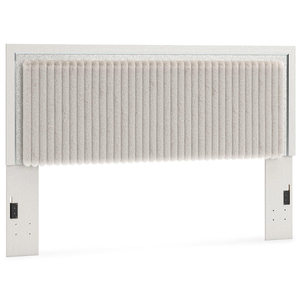 Signature Design by Ashley Zuraleus PCB3381-58 King Upholstered Panel Headboard