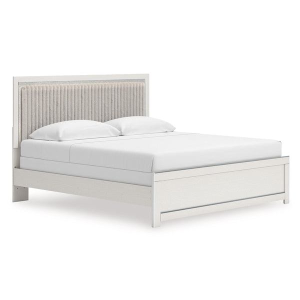 Signature Design by Ashley Zuraleus Upholstered Panel Bed