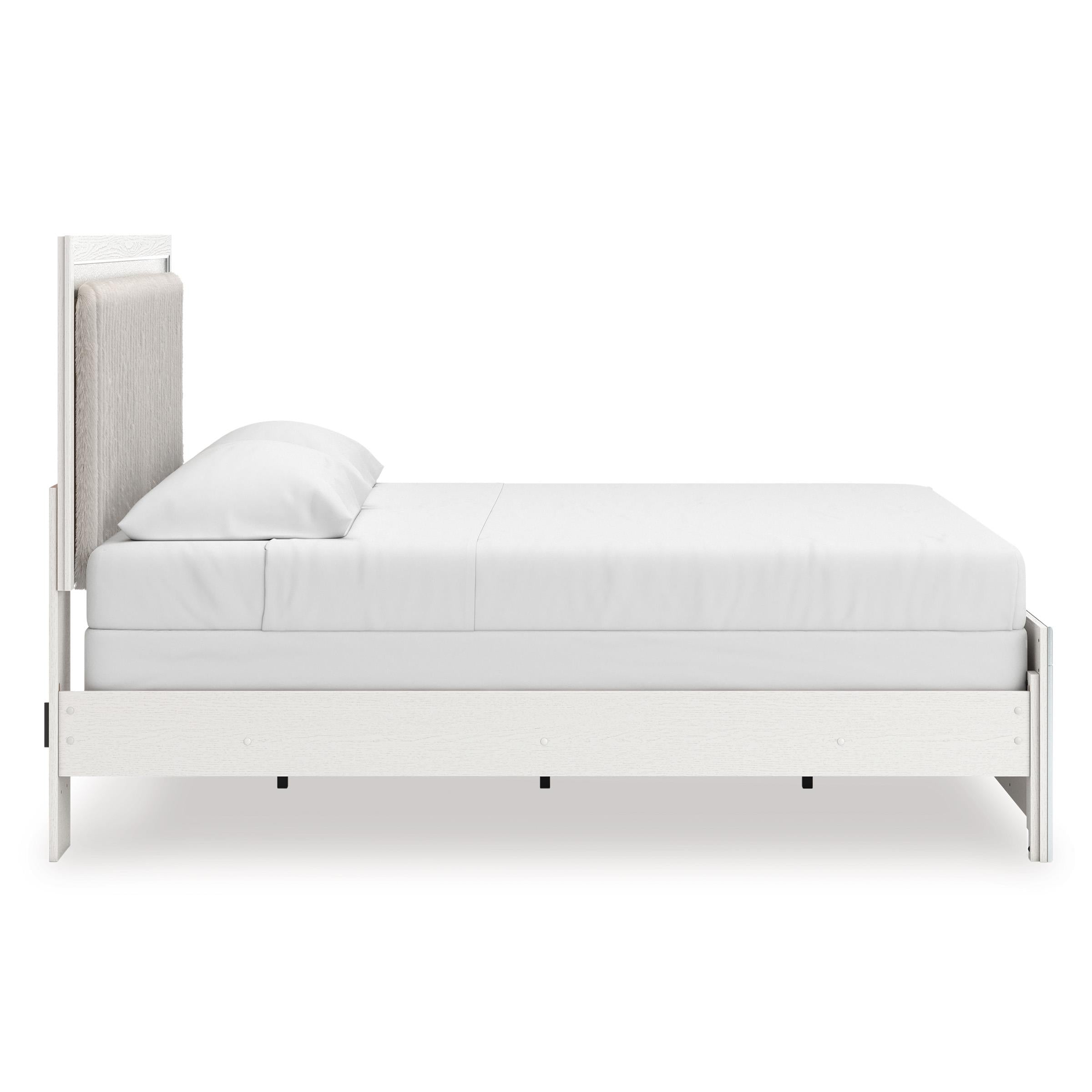  Size_King --  Zuraleus PCB3381B10 King Upholstered Panel Bed IMAGE 3