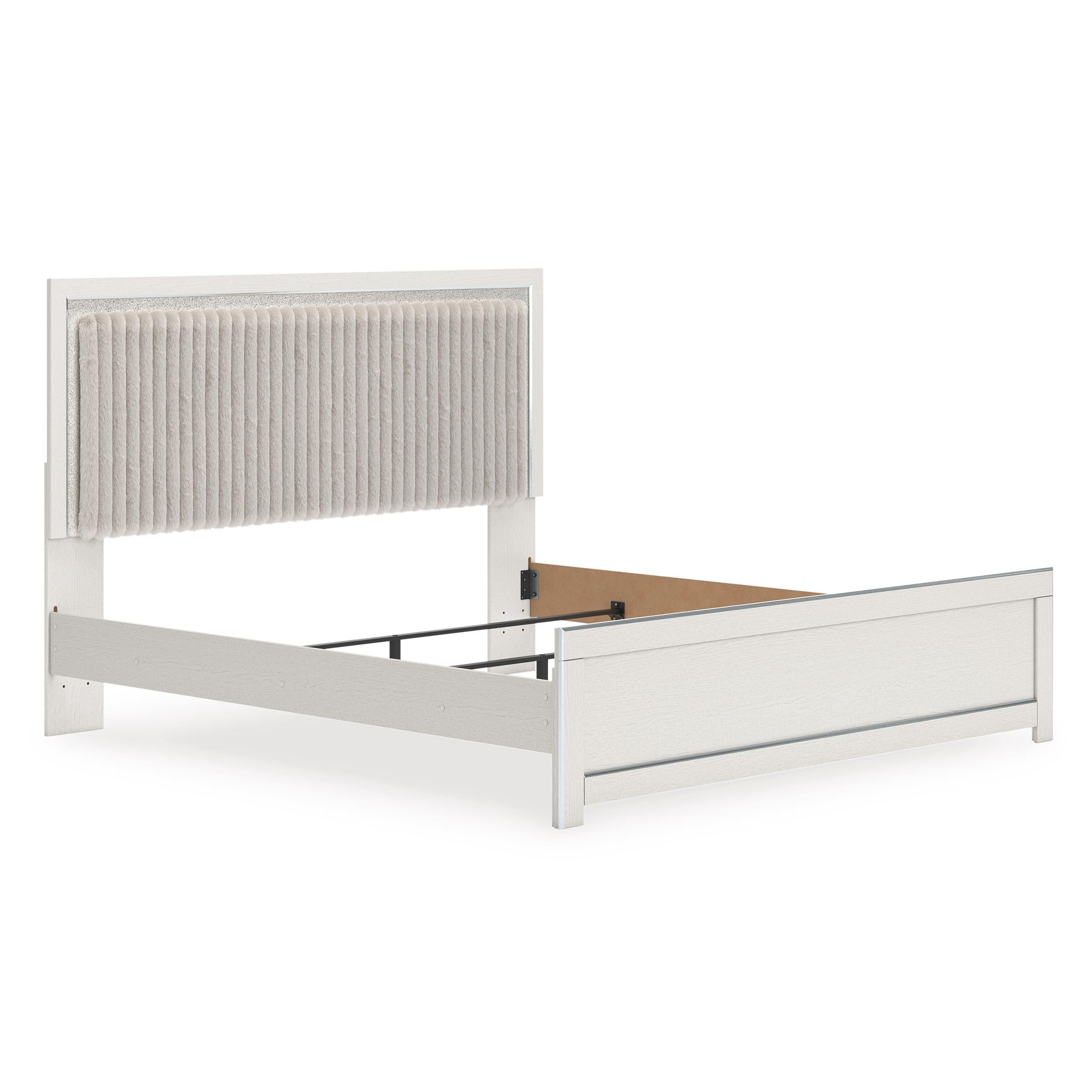  Size_King --  Zuraleus PCB3381B10 King Upholstered Panel Bed IMAGE 5