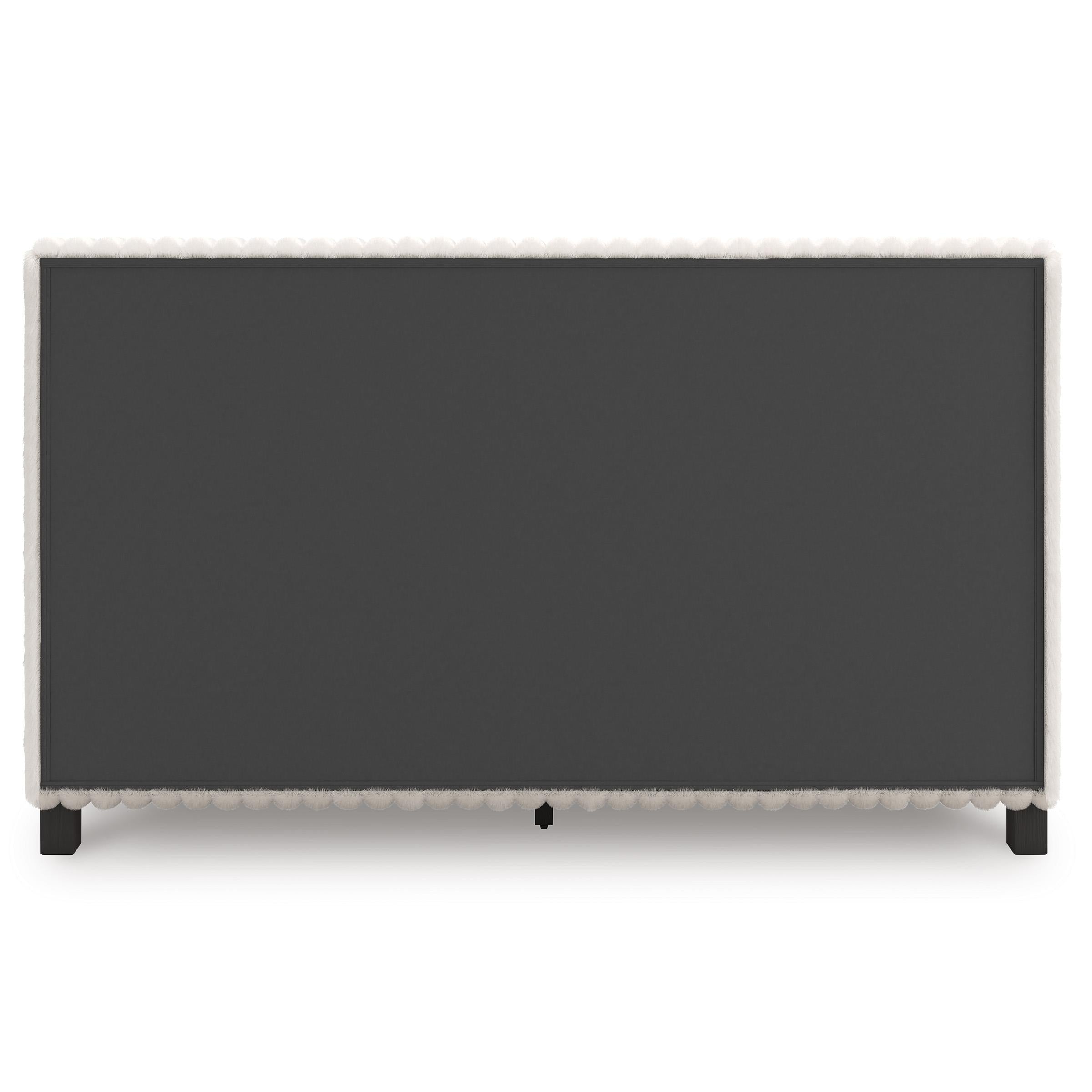  Size_Queen --  Signature Design by Ashley Zuraleus Upholstered Bed IMAGE 4