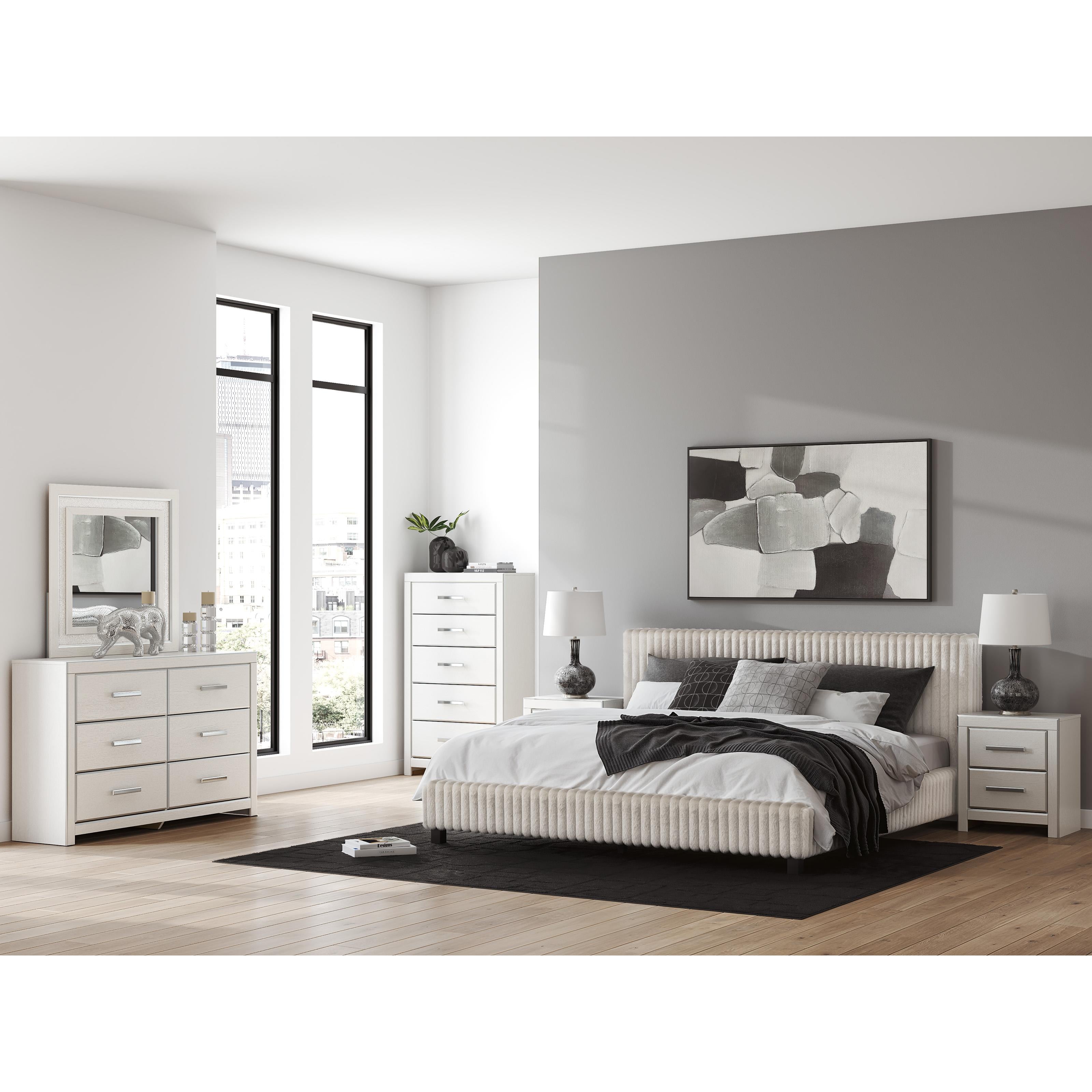  Size_King --  Zuraleus PCB3381B13 King Upholstered Bed IMAGE 11