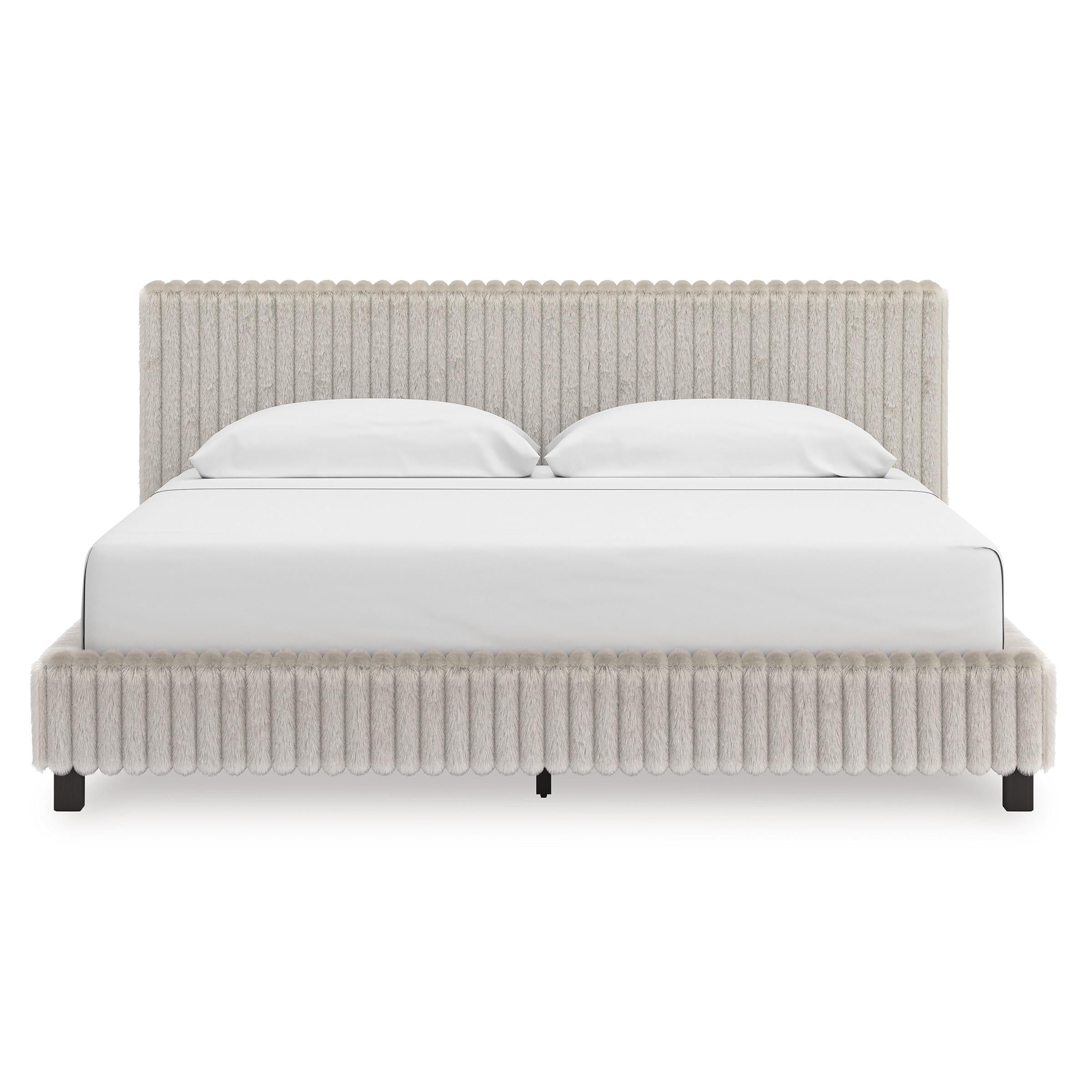  Size_California King --  Zuraleus PCB3381B14 California King Upholstered Bed IMAGE 2