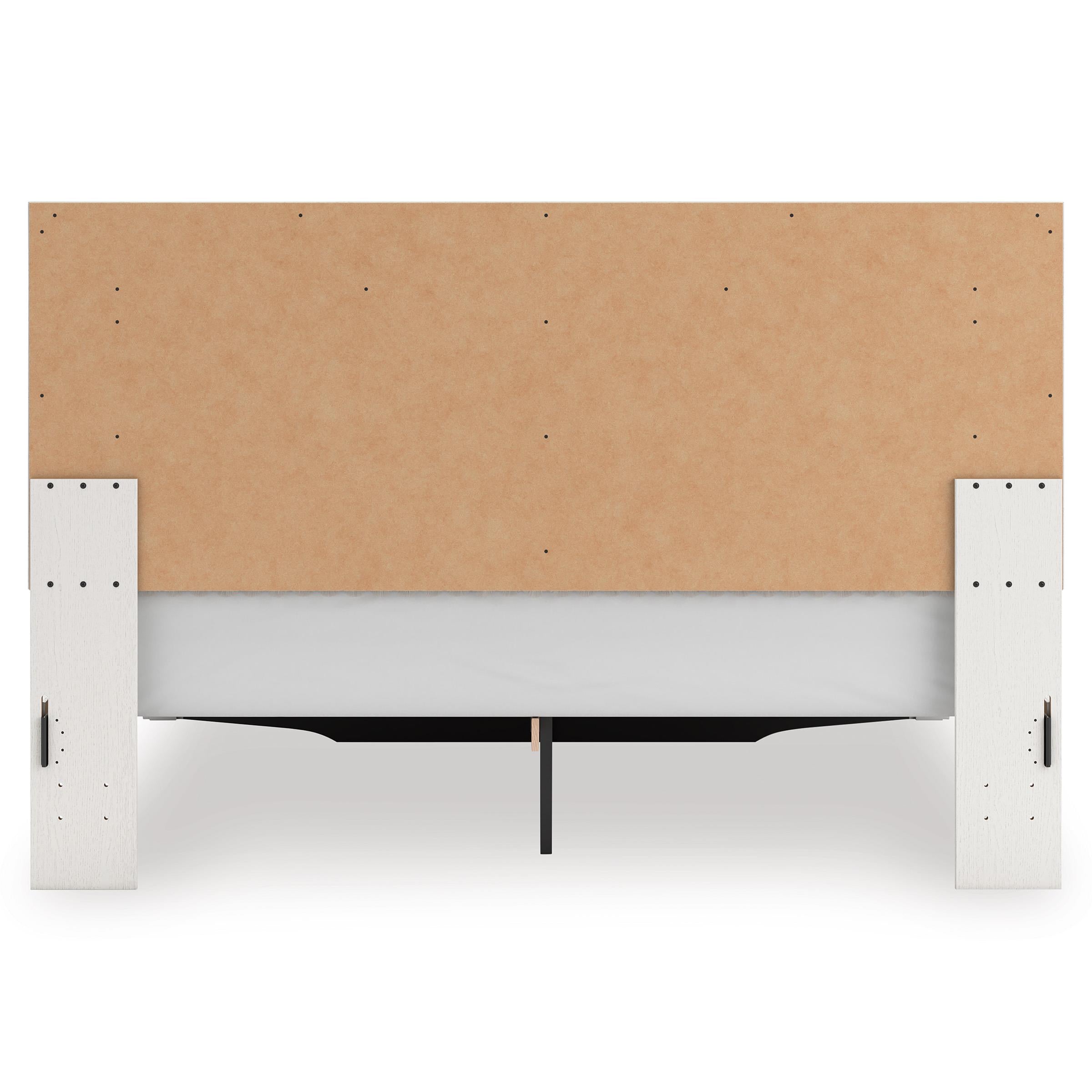  Size_King --  Zuraleus PCB3381B9 King Upholstered Panel Storage Bed IMAGE 4