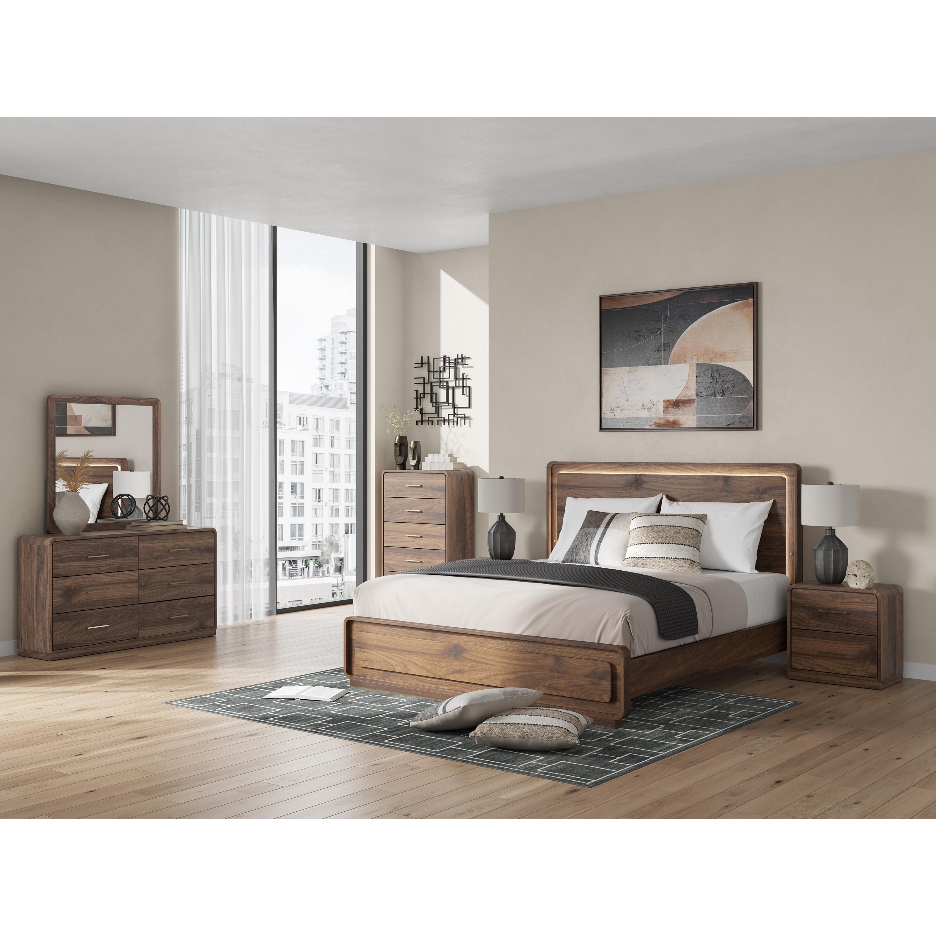  Size_Queen --  Signature Design by Ashley Fortlorn Panel Bed IMAGE 4