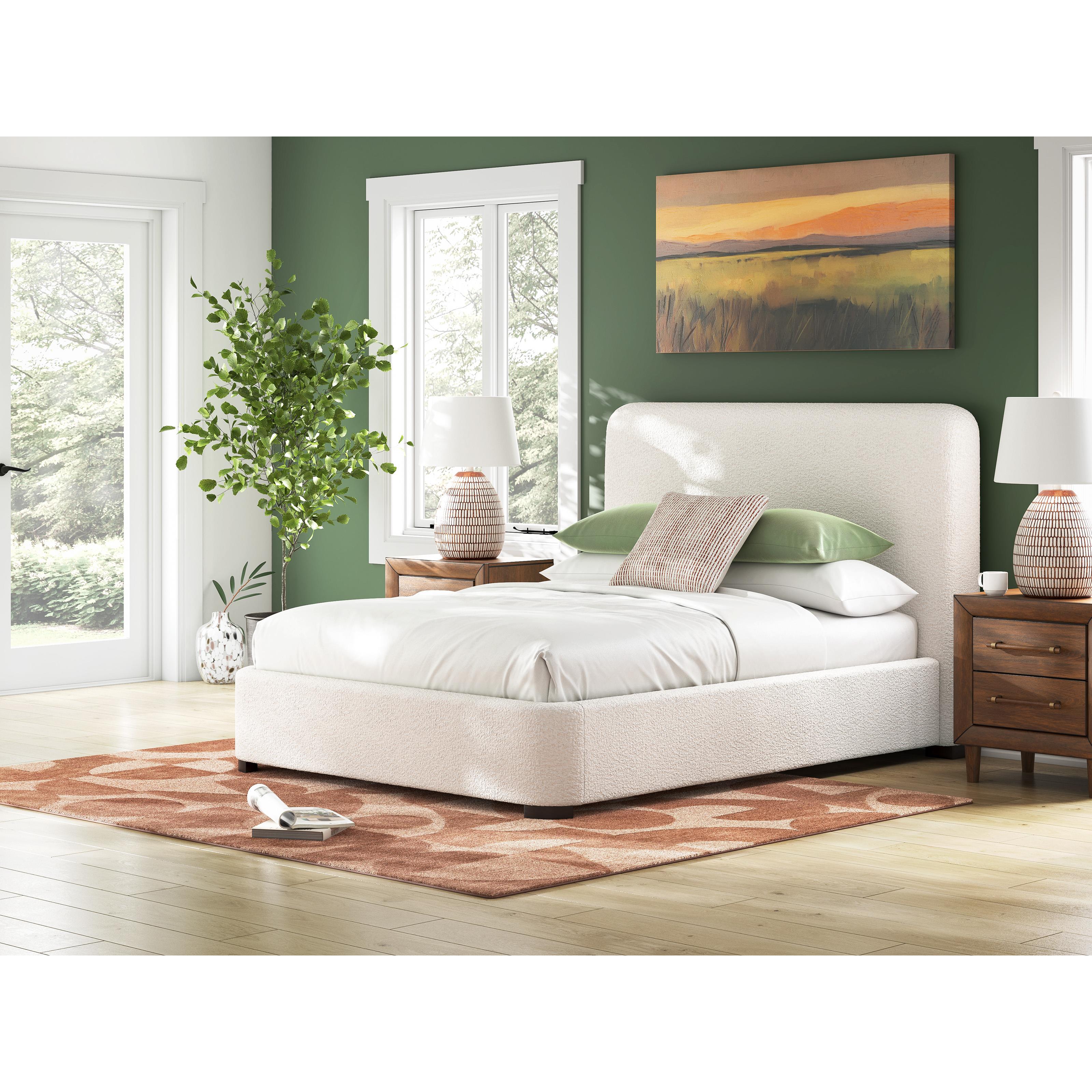  Size_Queen --  Signature Design by Ashley Brintstreet Upholstered Panel Bed IMAGE 6