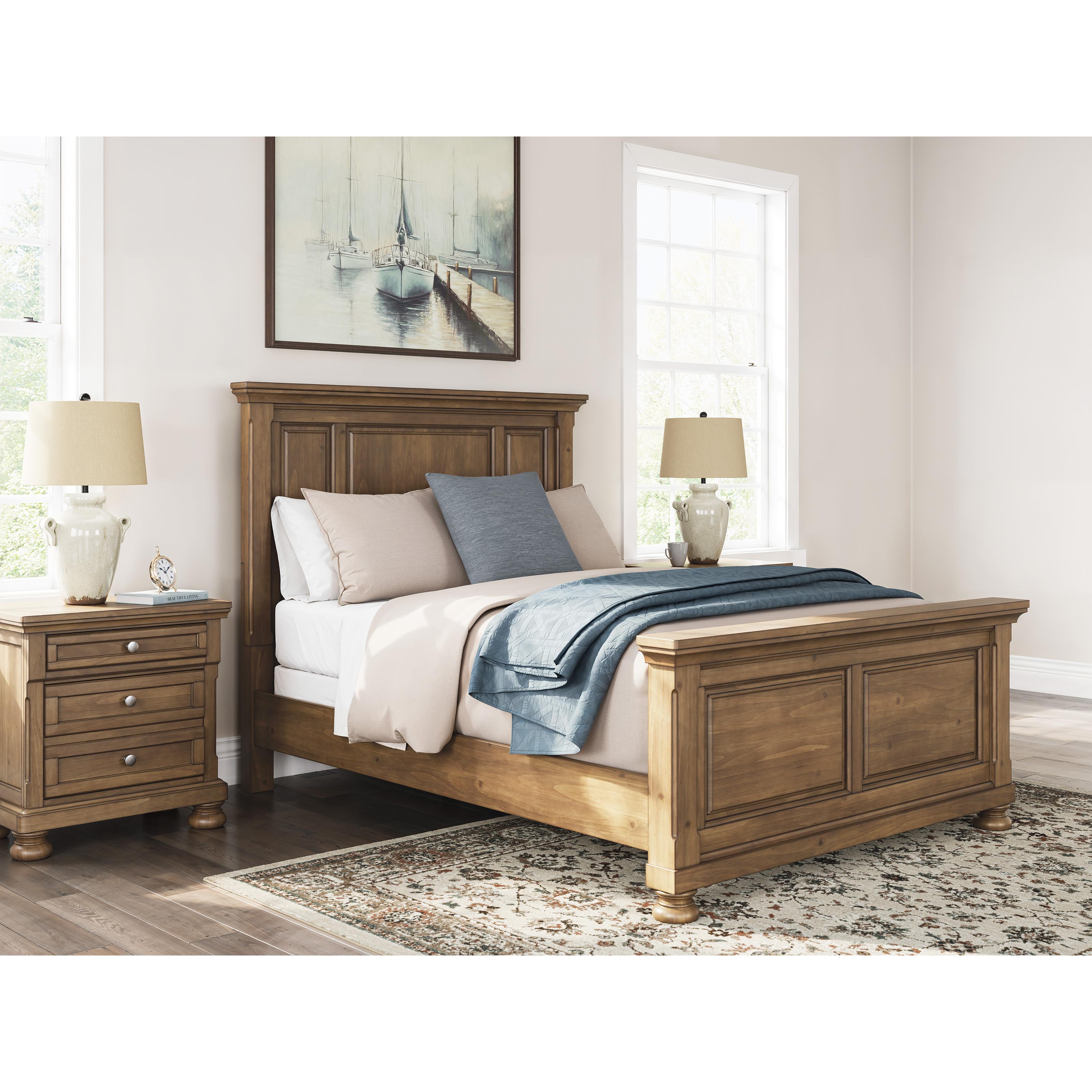  Size_Queen --  Signature Design by Ashley Feddinger Panel Bed IMAGE 5