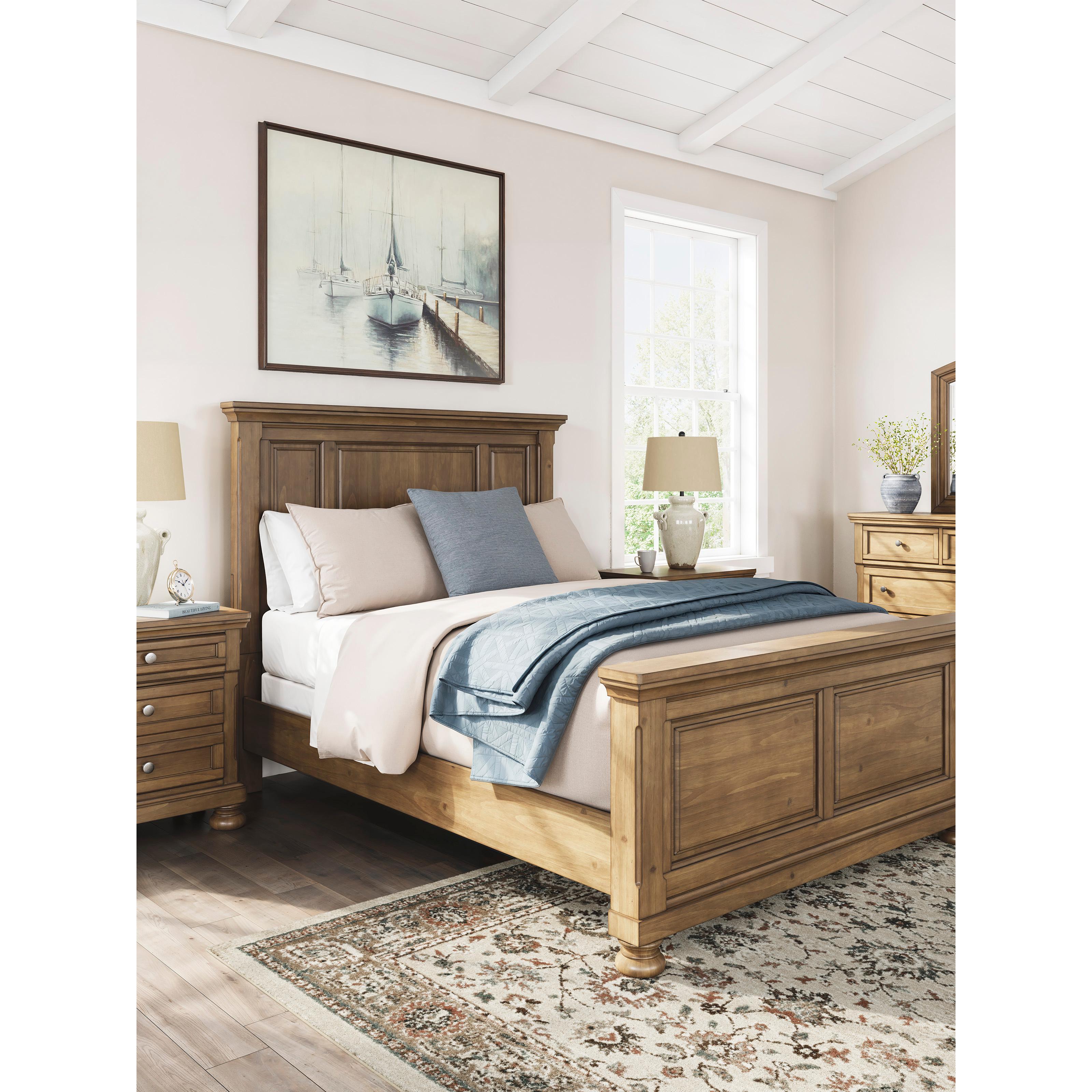  Size_Queen --  Signature Design by Ashley Feddinger Panel Bed IMAGE 7