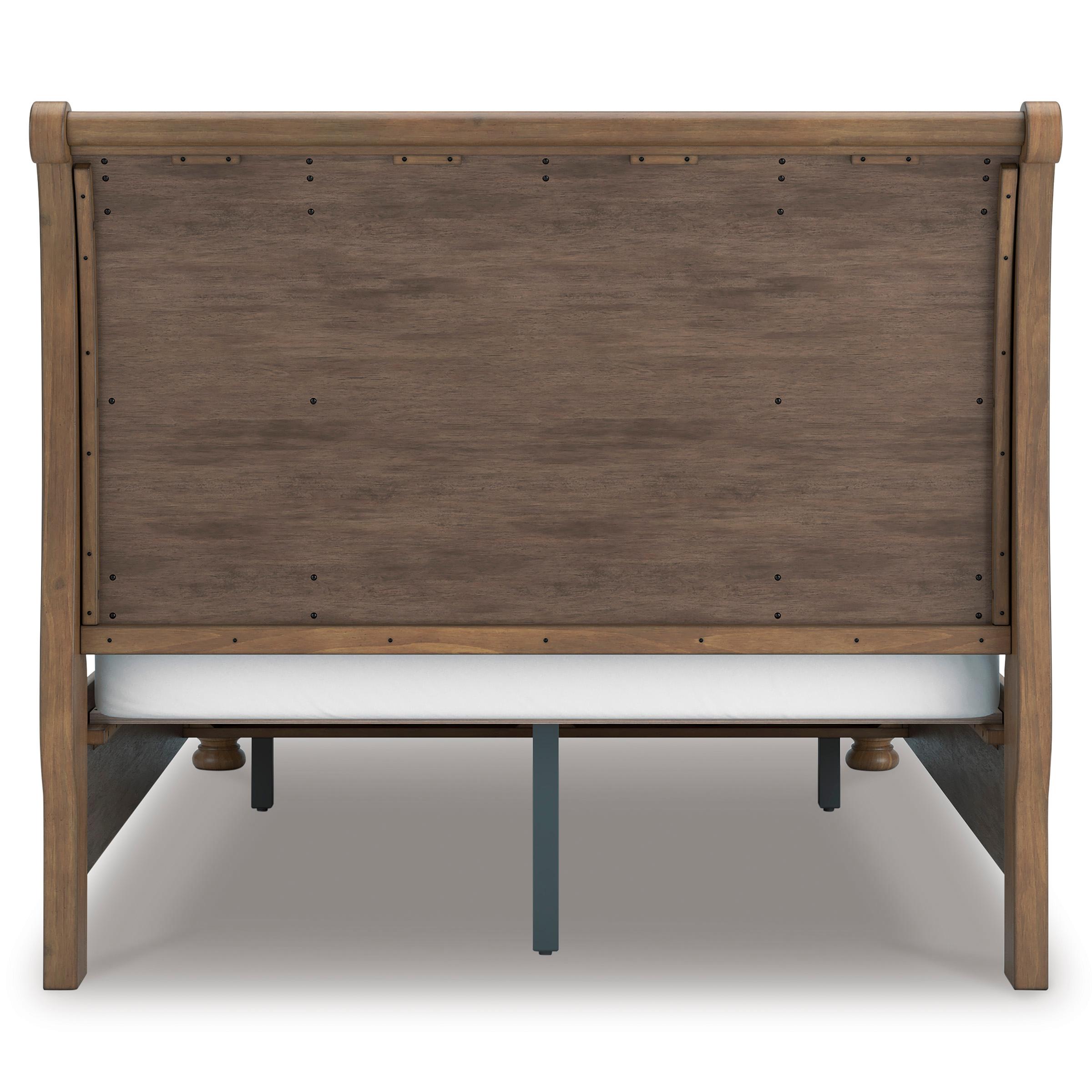  Size_Queen --  Signature Design by Ashley Feddinger Sleigh Bed with Storage IMAGE 5