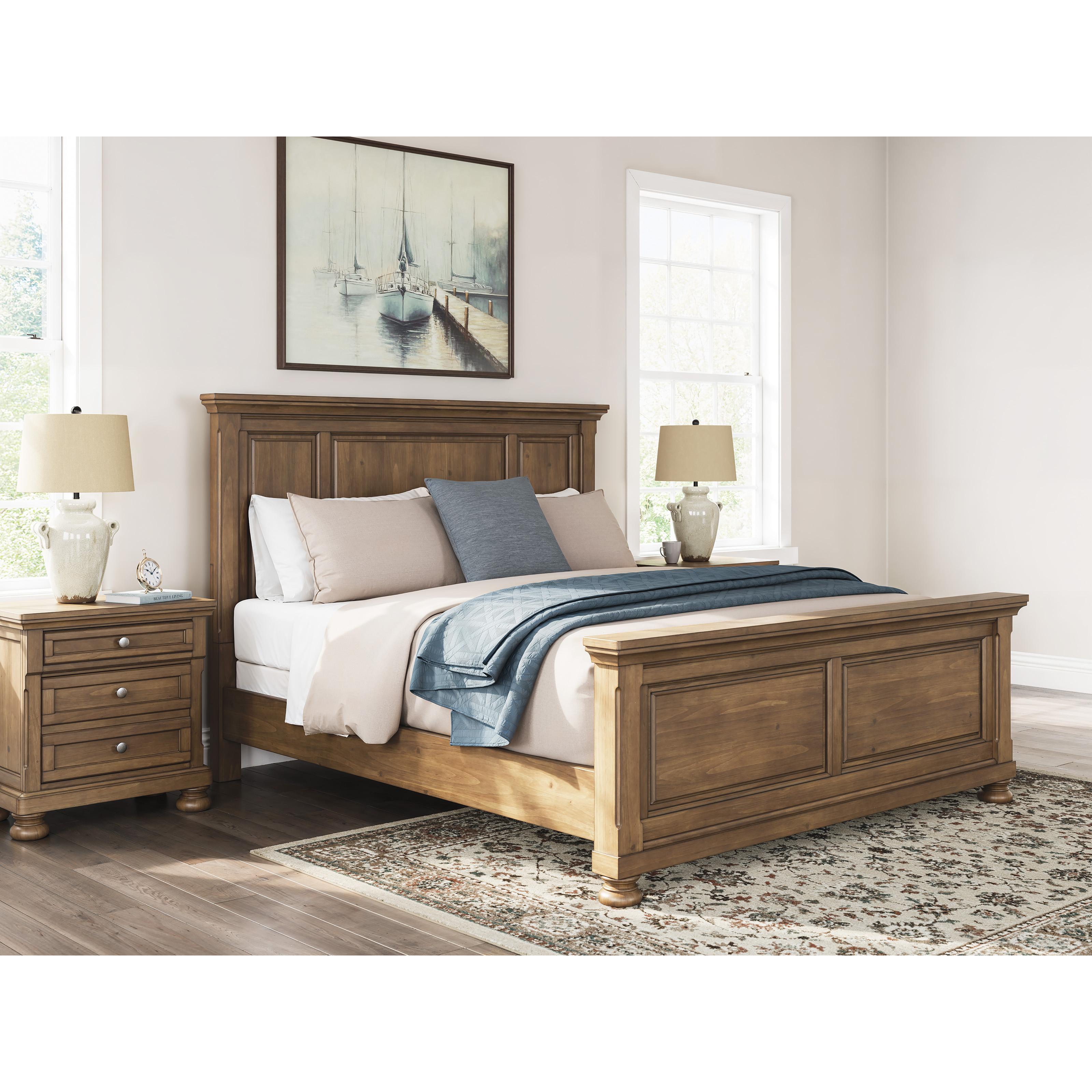  Size_California King --  Feddinger PCB779B7 California King Panel Bed IMAGE 6