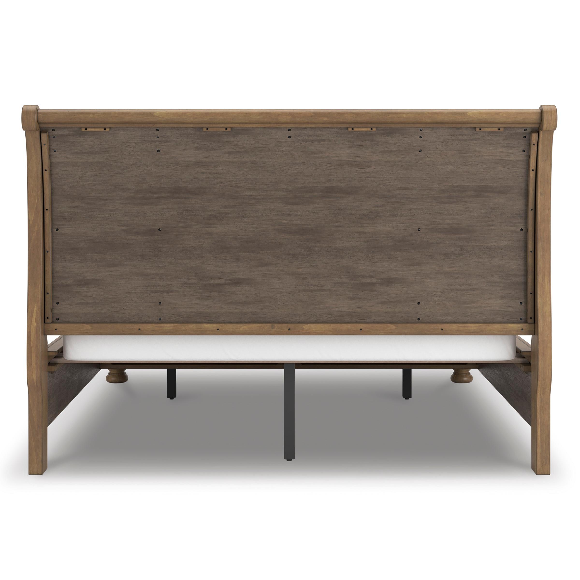  Size_California King --  Feddinger PCB779B9 California King Storage Sleigh Bed IMAGE 5