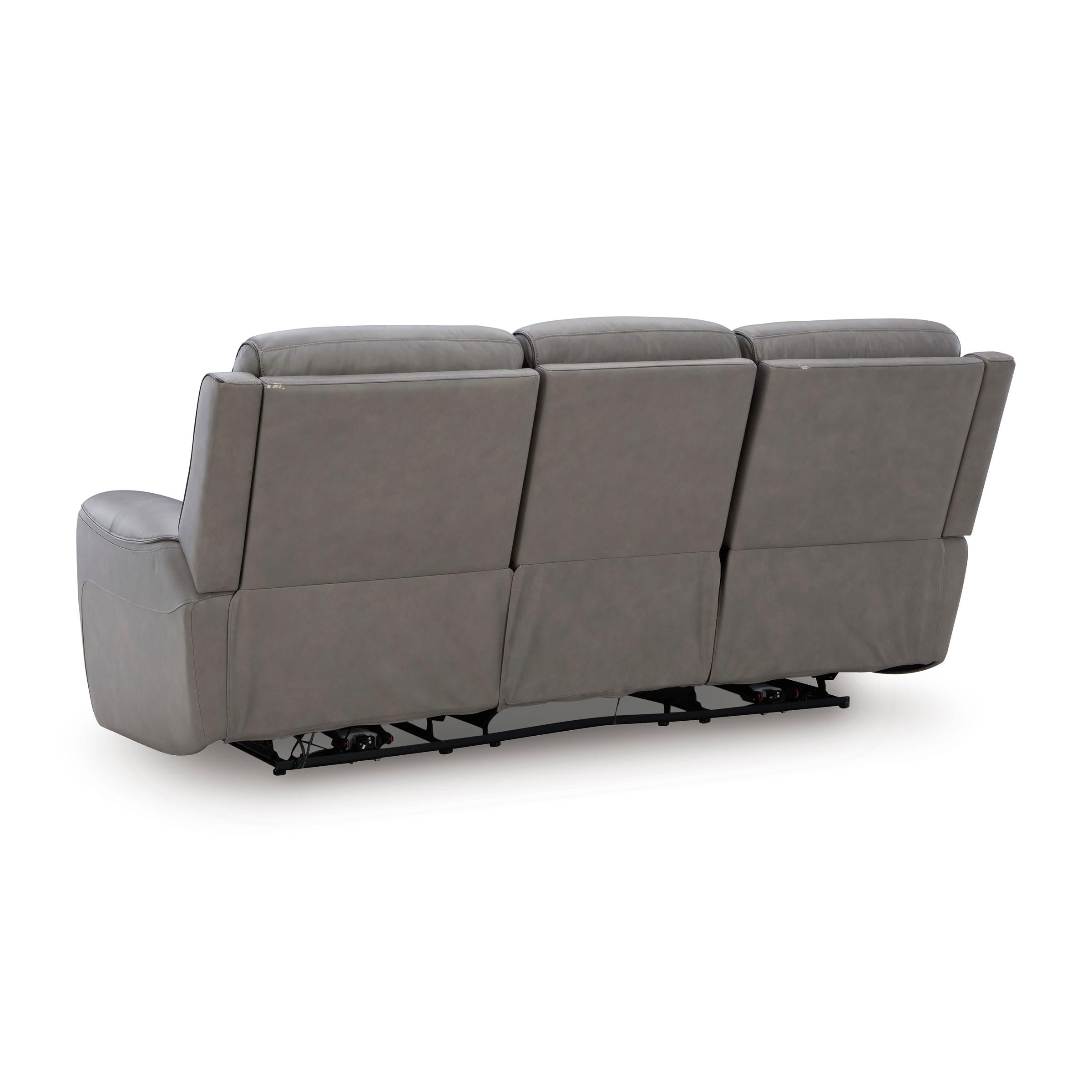  Manufacturer Color_Coin --  Signature Design by Ashley 5Z Comfort Power Reclining Leather Match Sofa IMAGE 3
