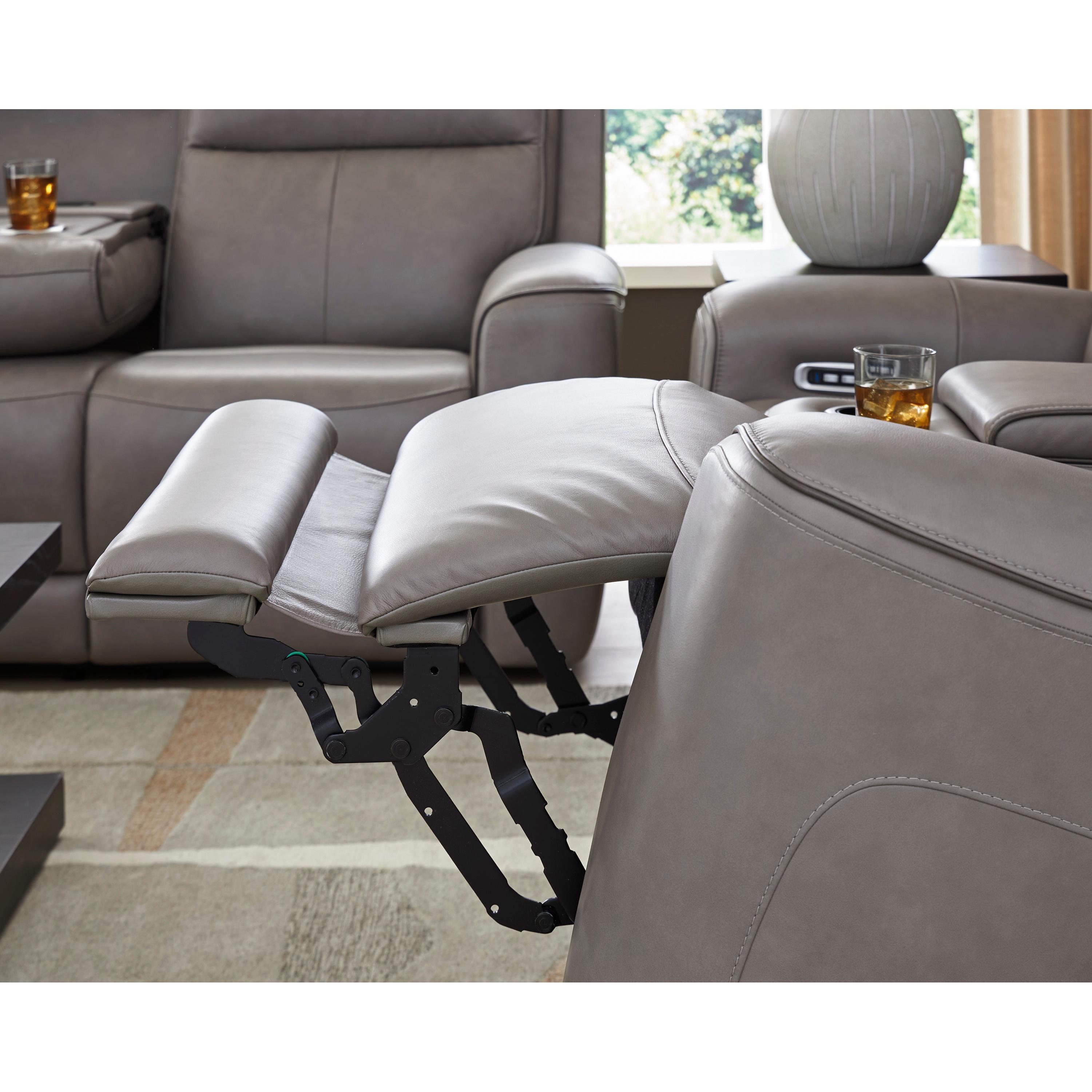  Manufacturer Color_Coin --  Signature Design by Ashley 5Z Comfort Power Reclining Leather Match Sofa IMAGE 7