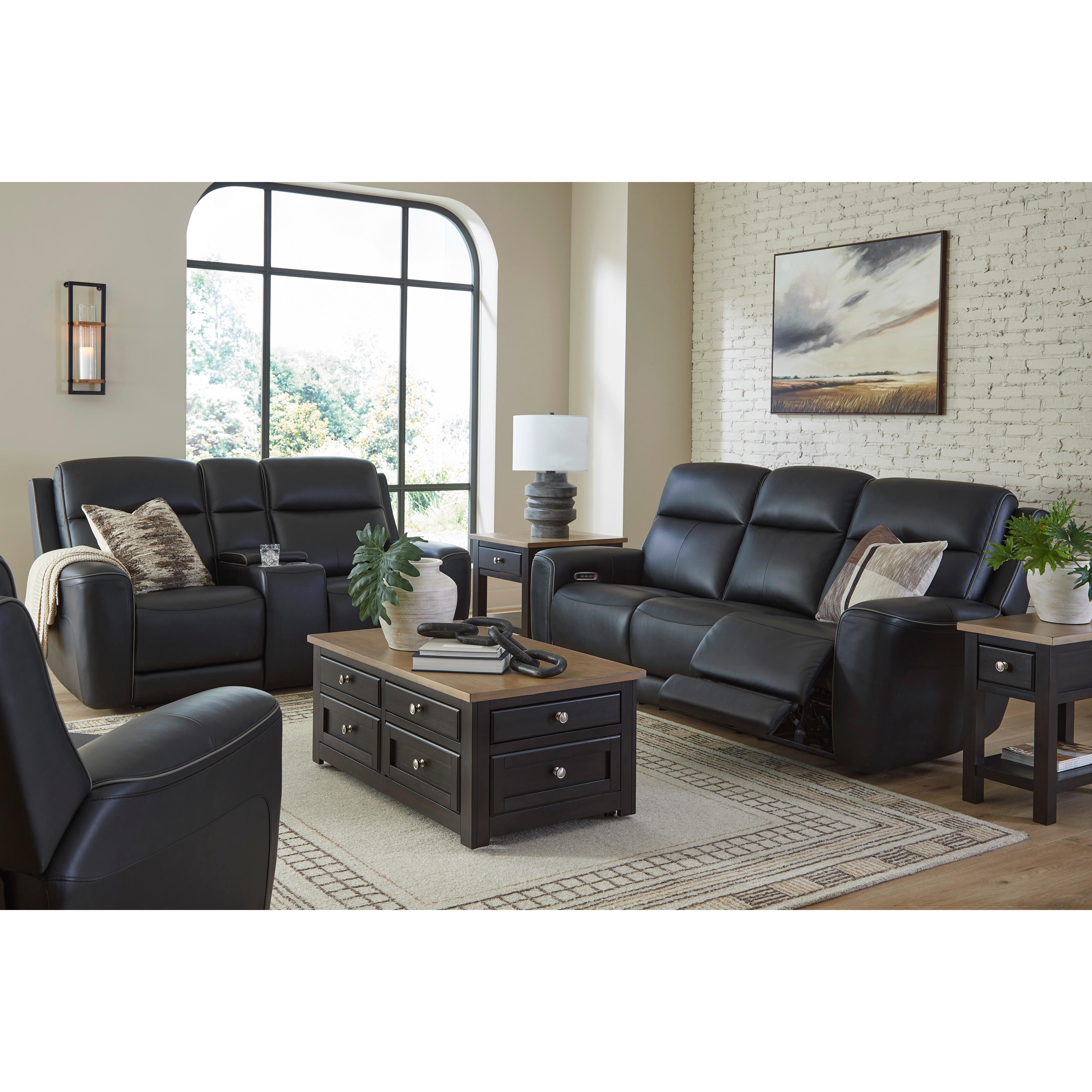 Manufacturer Color_Onyx --  5Z-Comfort PCU1090213 Power Recliner with Adjustable Headrest IMAGE 13