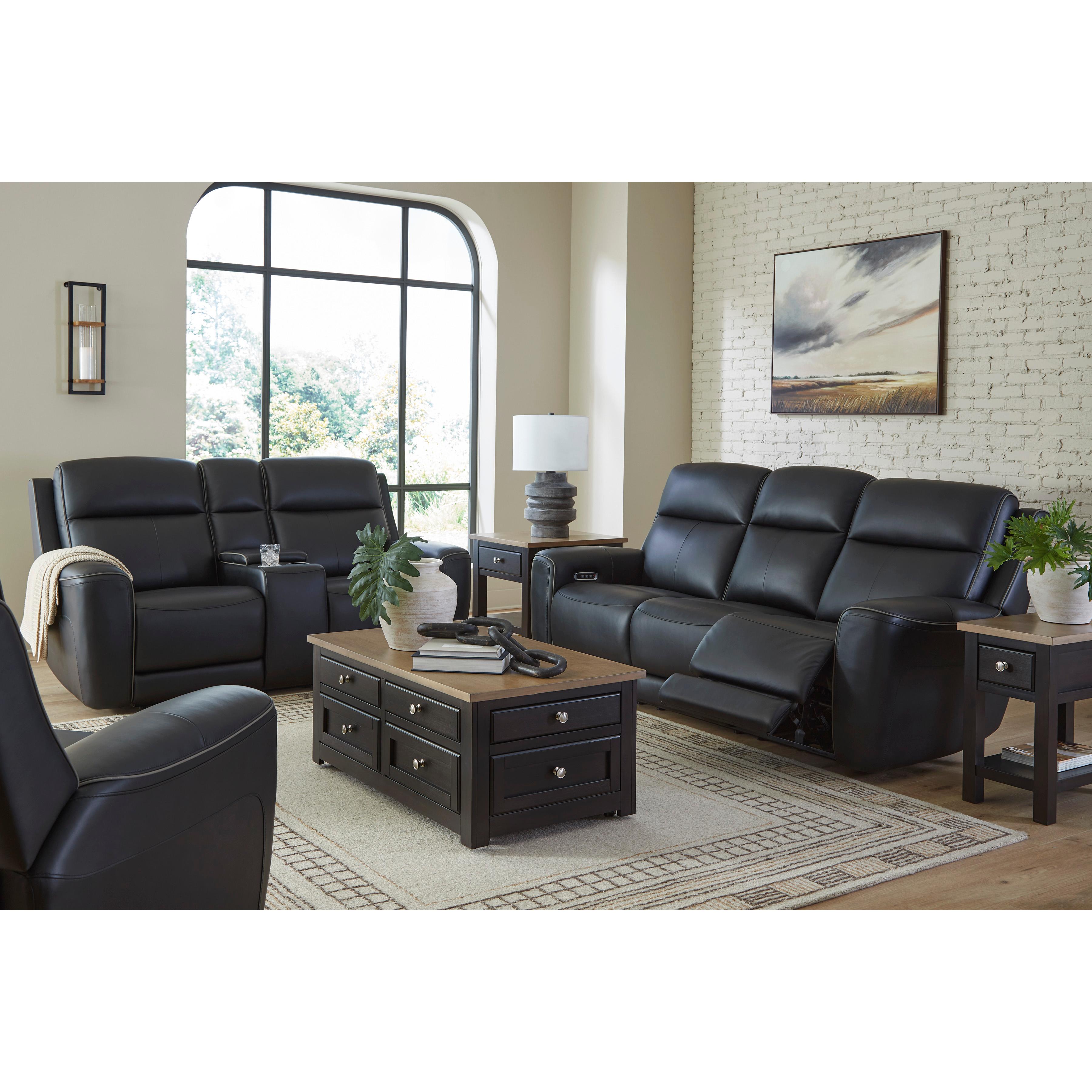  Manufacturer Color_Onyx --  5Z-Comfort PCU1090213 Power Recliner with Adjustable Headrest IMAGE 14