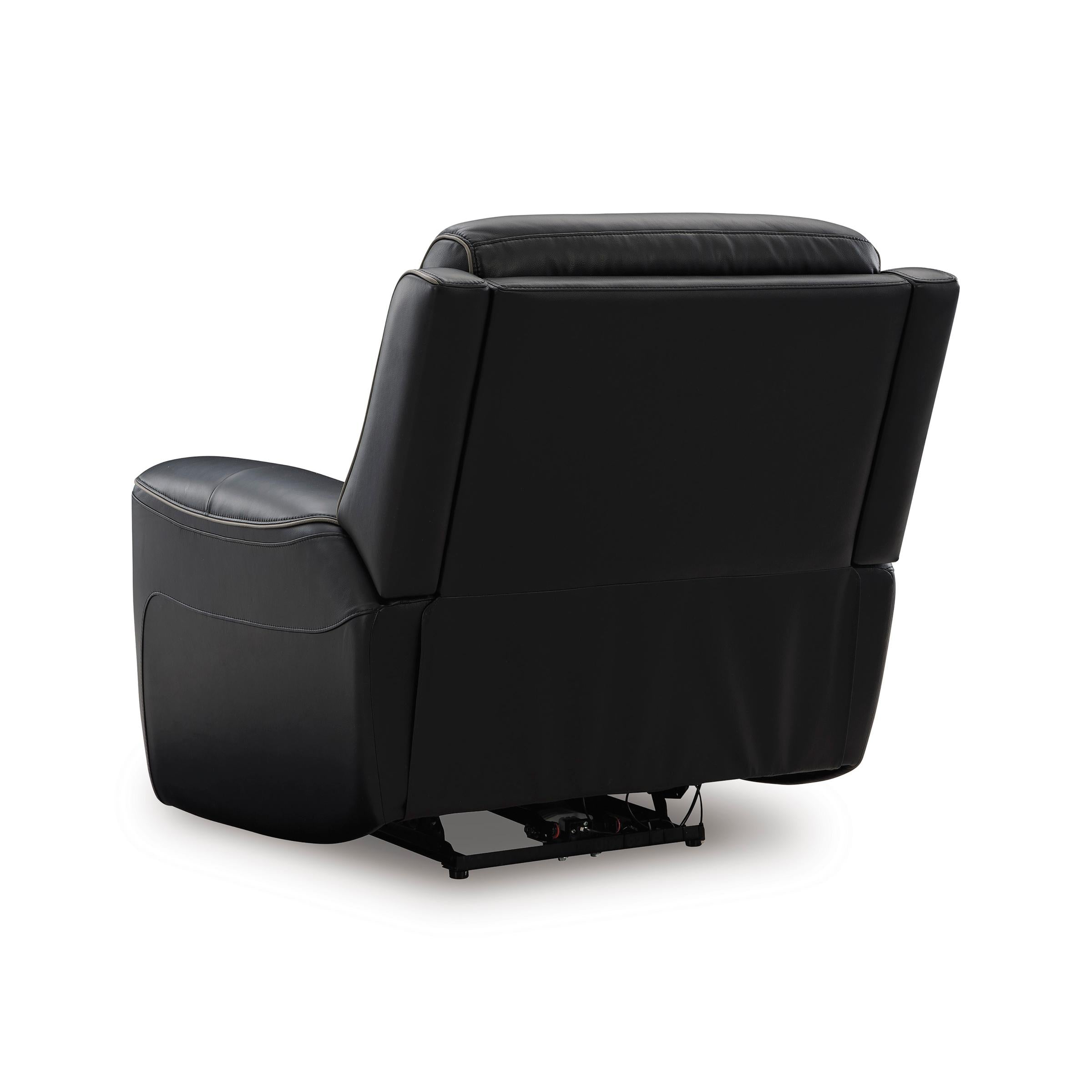  Manufacturer Color_Onyx --  5Z-Comfort PCU1090213 Power Recliner with Adjustable Headrest IMAGE 5
