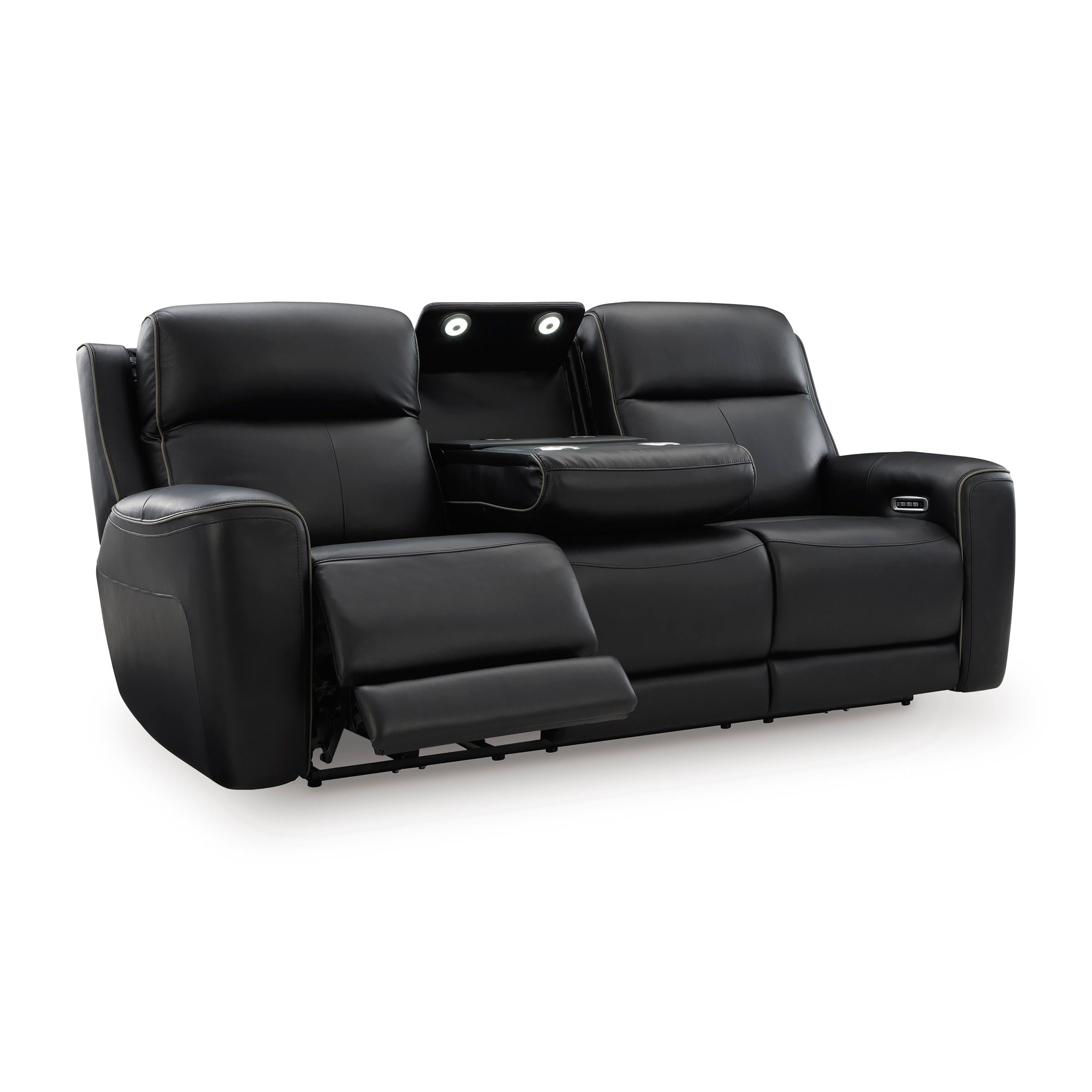  Manufacturer Color_Onyx --  5Z-Comfort PCU1090215 Power Reclining Sofa with Adjustable Headrest IMAGE 2