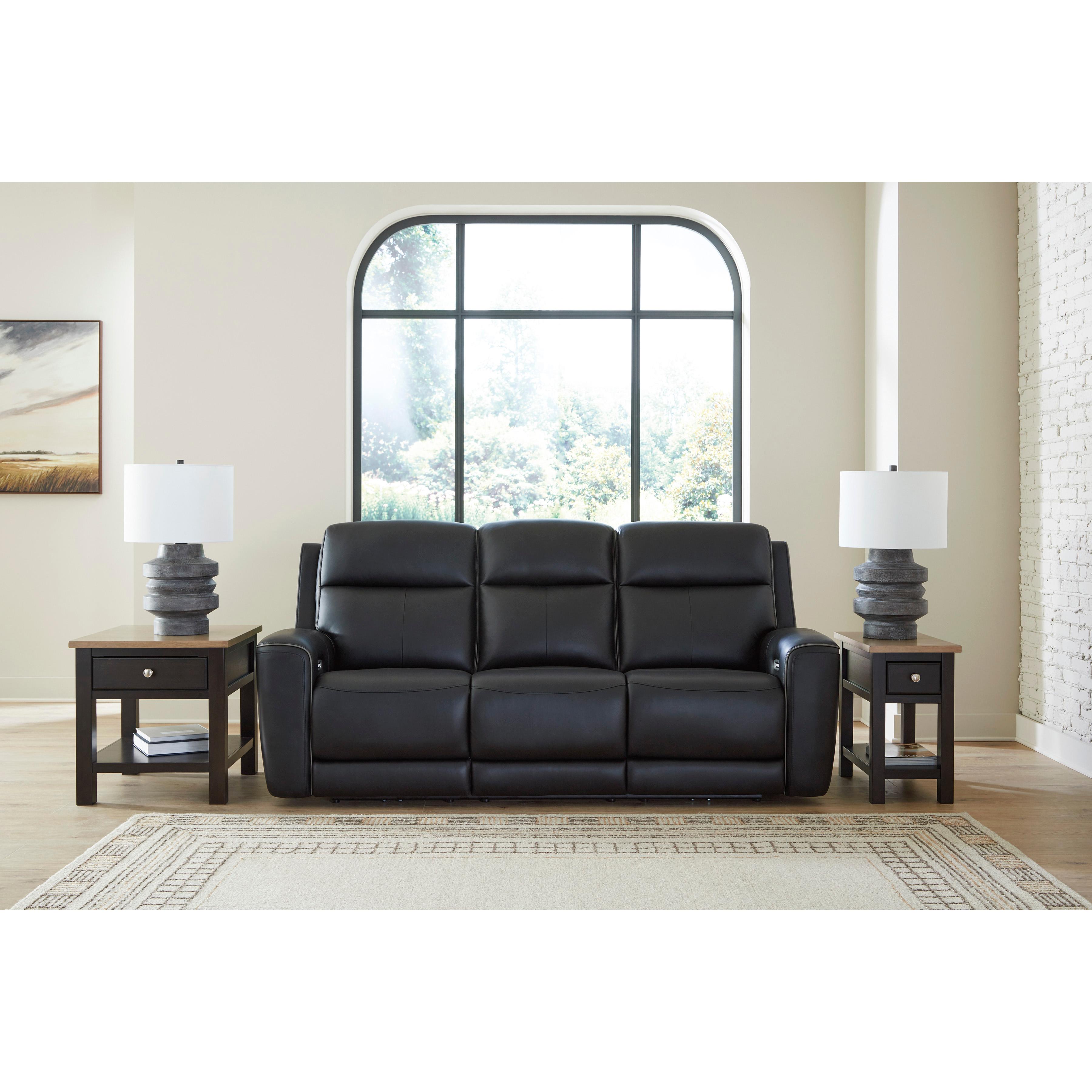  Manufacturer Color_Onyx --  5Z-Comfort PCU1090215 Power Reclining Sofa with Adjustable Headrest IMAGE 6