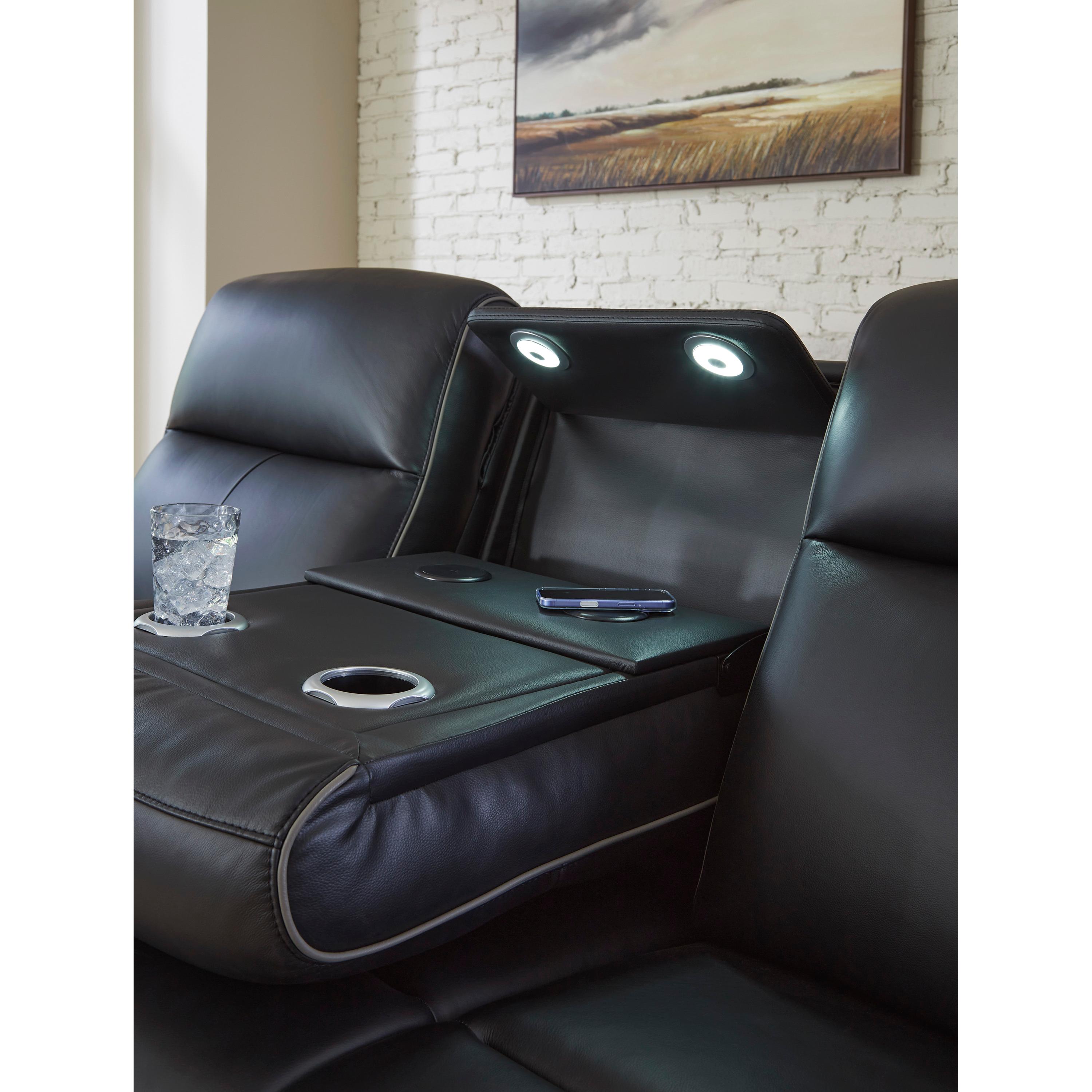  Manufacturer Color_Onyx --  5Z-Comfort PCU1090215 Power Reclining Sofa with Adjustable Headrest IMAGE 9