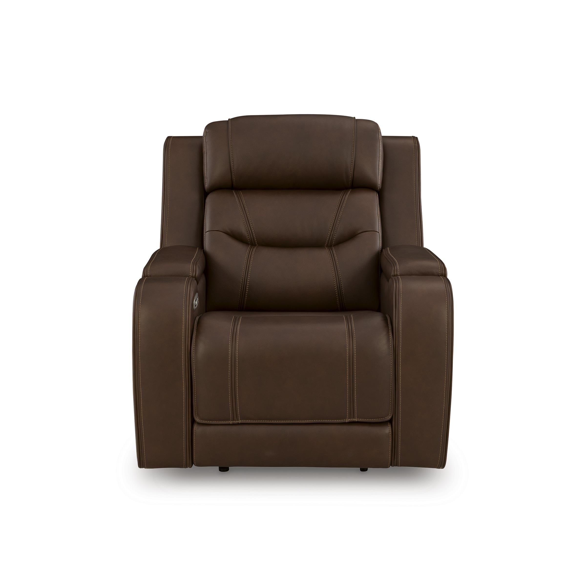  Manufacturer Color_Brown --  Knightington PCU1160213A Power Recliner with Audio Seating IMAGE 3