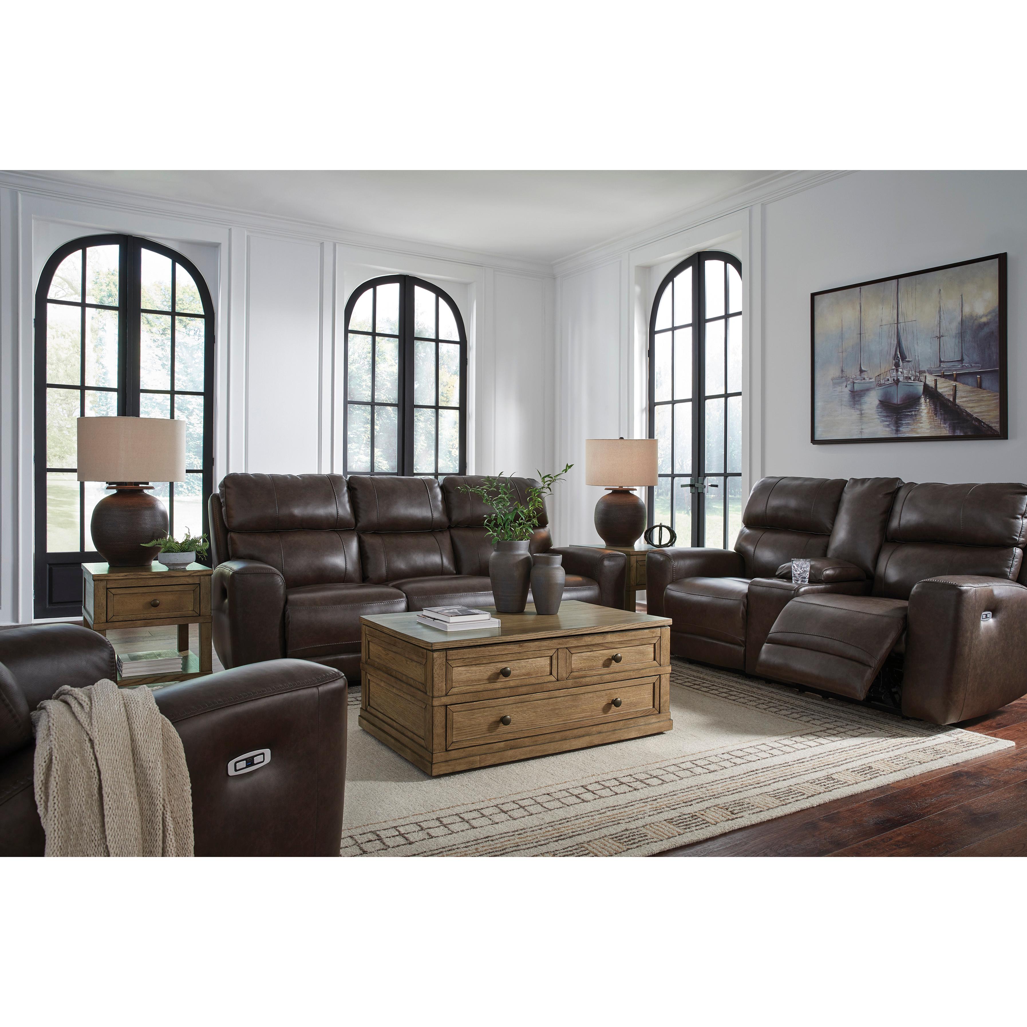  Signature Design by Ashley Crossplex PCU6450613 Power Recliner with Adjustable Headrest IMAGE 9