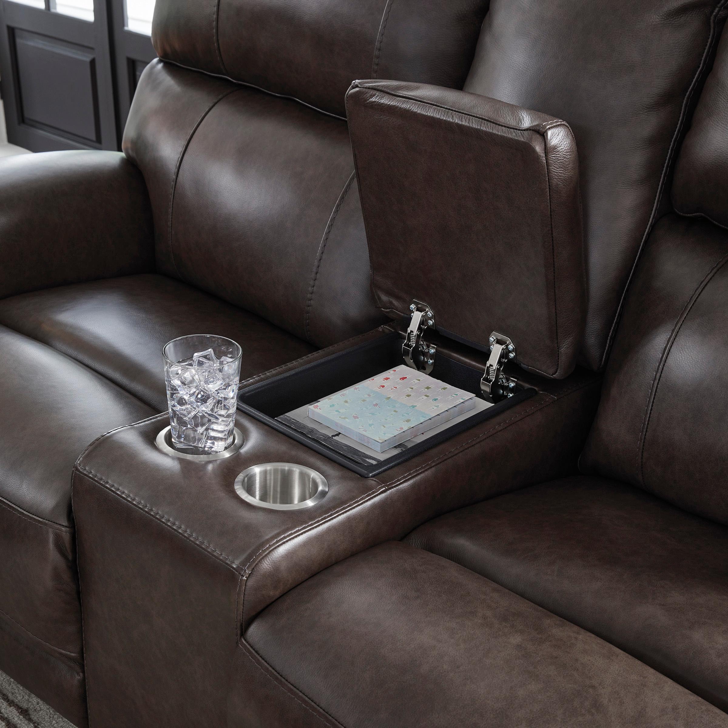  Signature Design by Ashley Crossplex PCU6450618 Power Reclining Loveseat with Console and Adjustable Headrest IMAGE 5