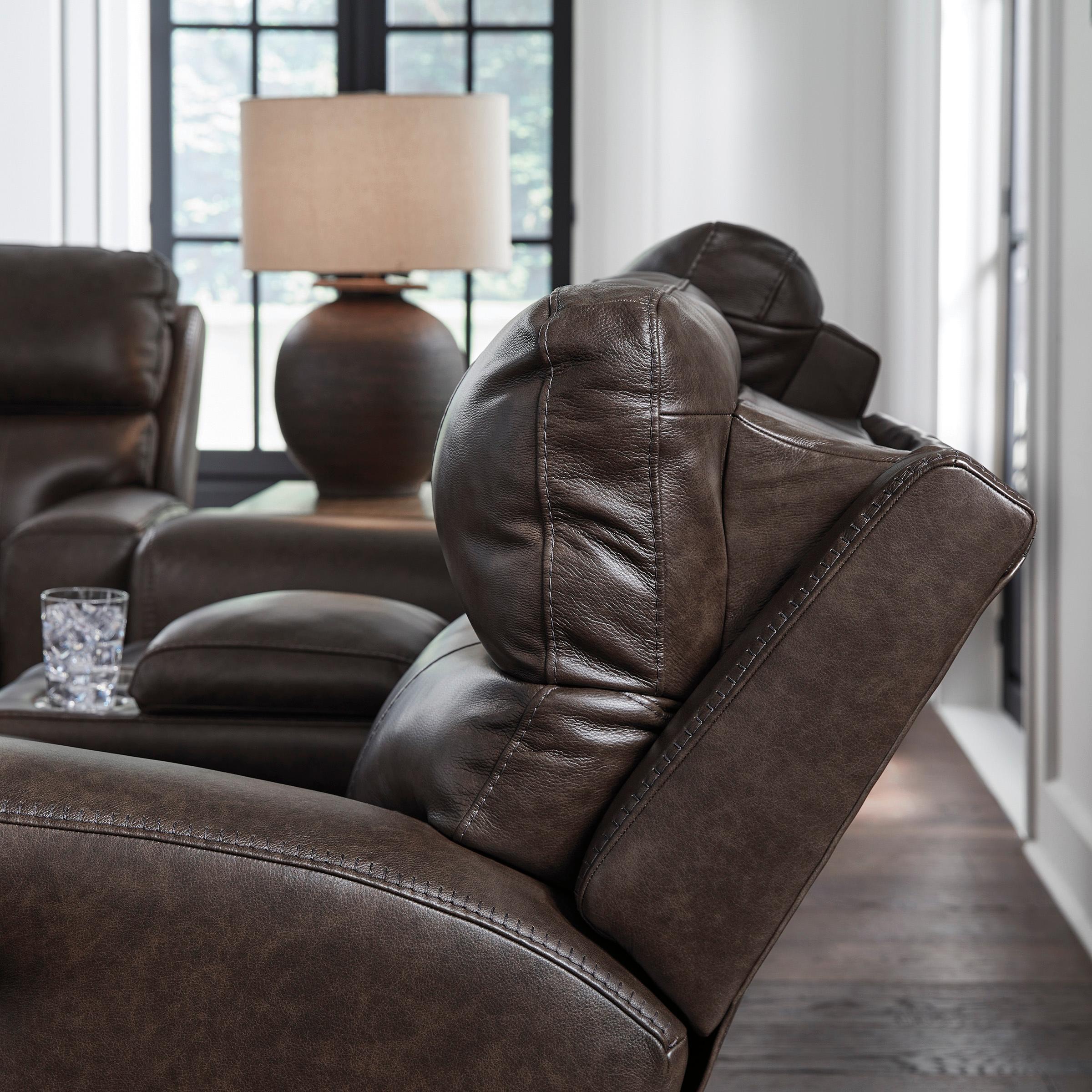  Signature Design by Ashley Crossplex PCU6450618 Power Reclining Loveseat with Console and Adjustable Headrest IMAGE 6