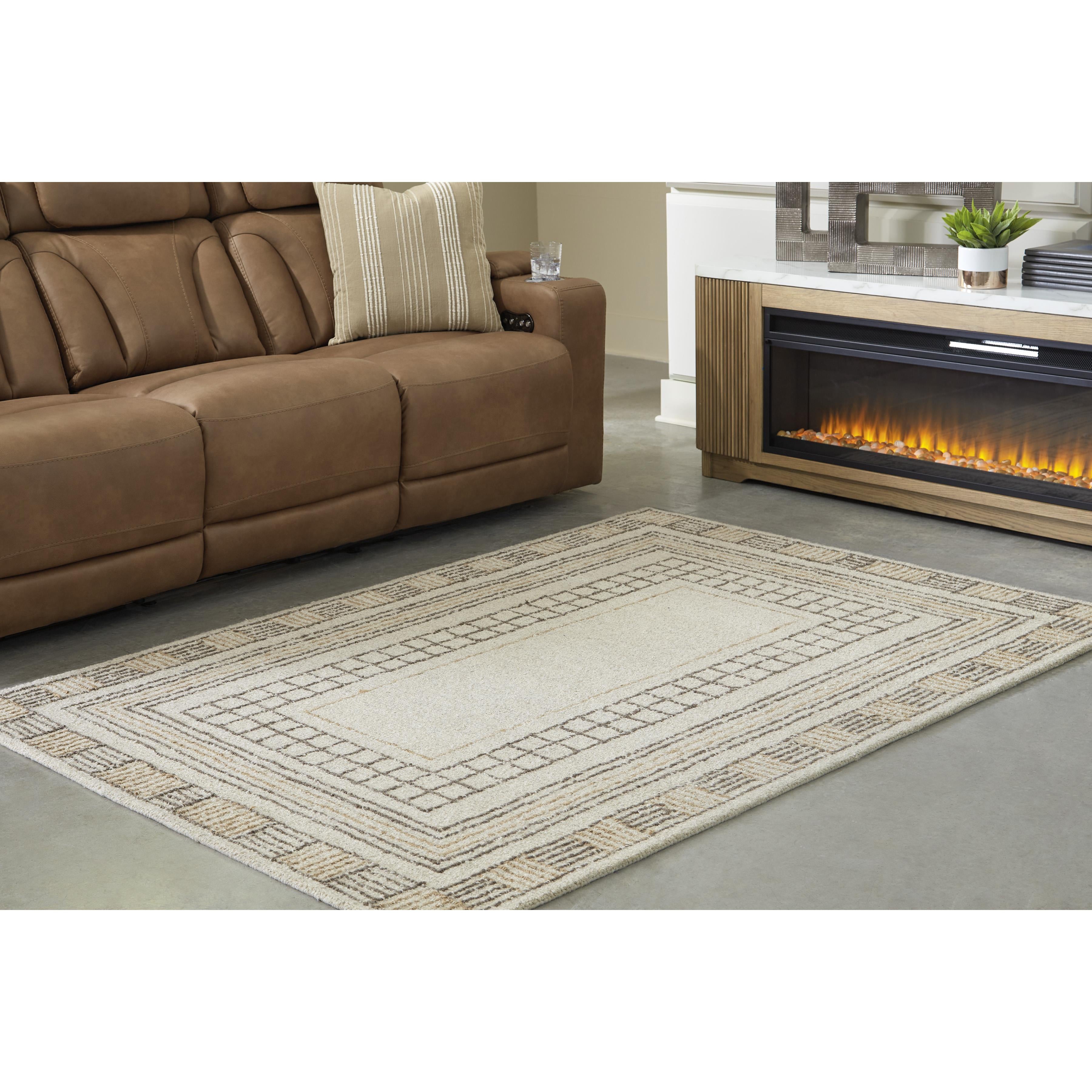  Size_5' x 6'11" --  Signature Design by Ashley Idaman Rug IMAGE 2