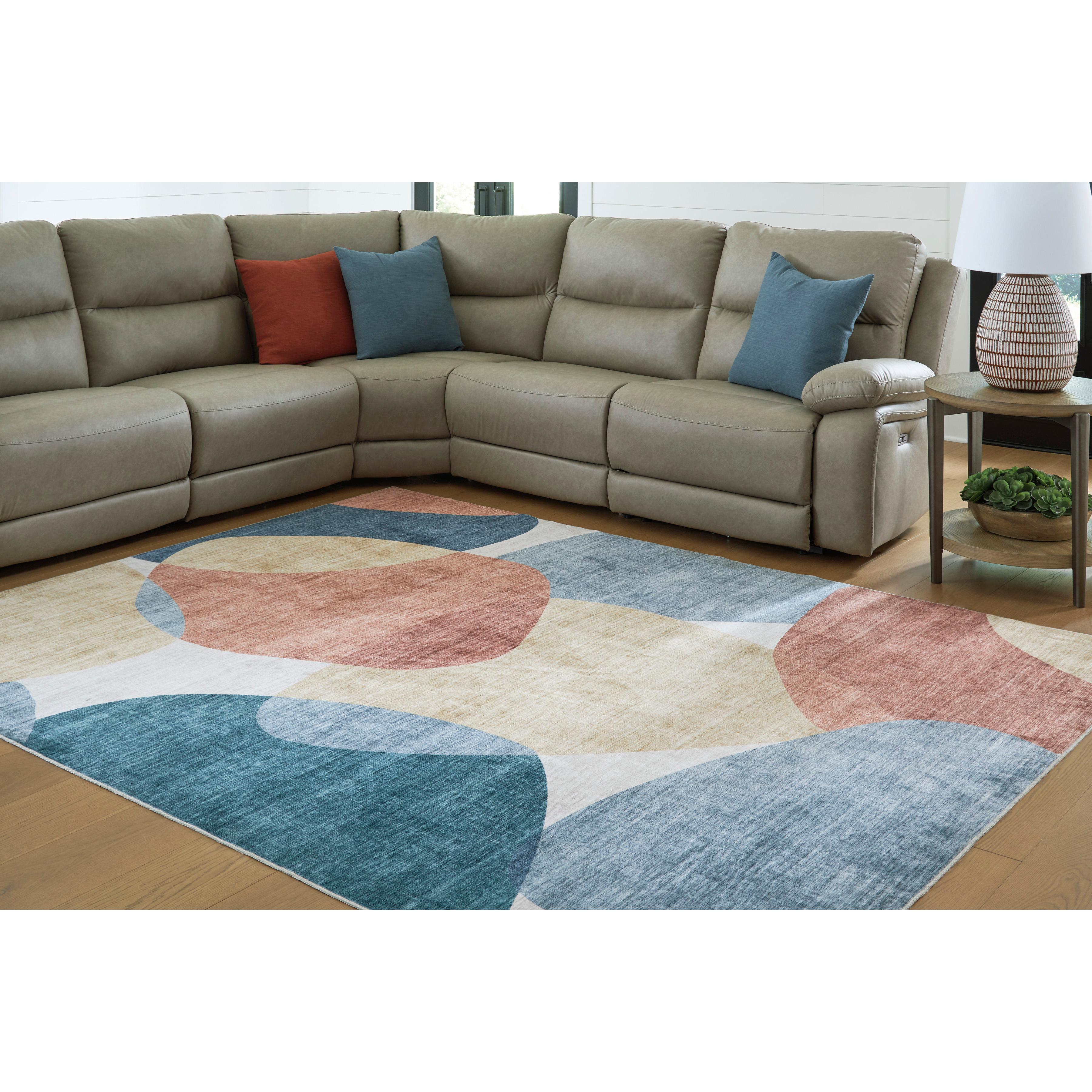  Size_8' x 10' --  Chanleigh R407371 Washable Large Rug IMAGE 2