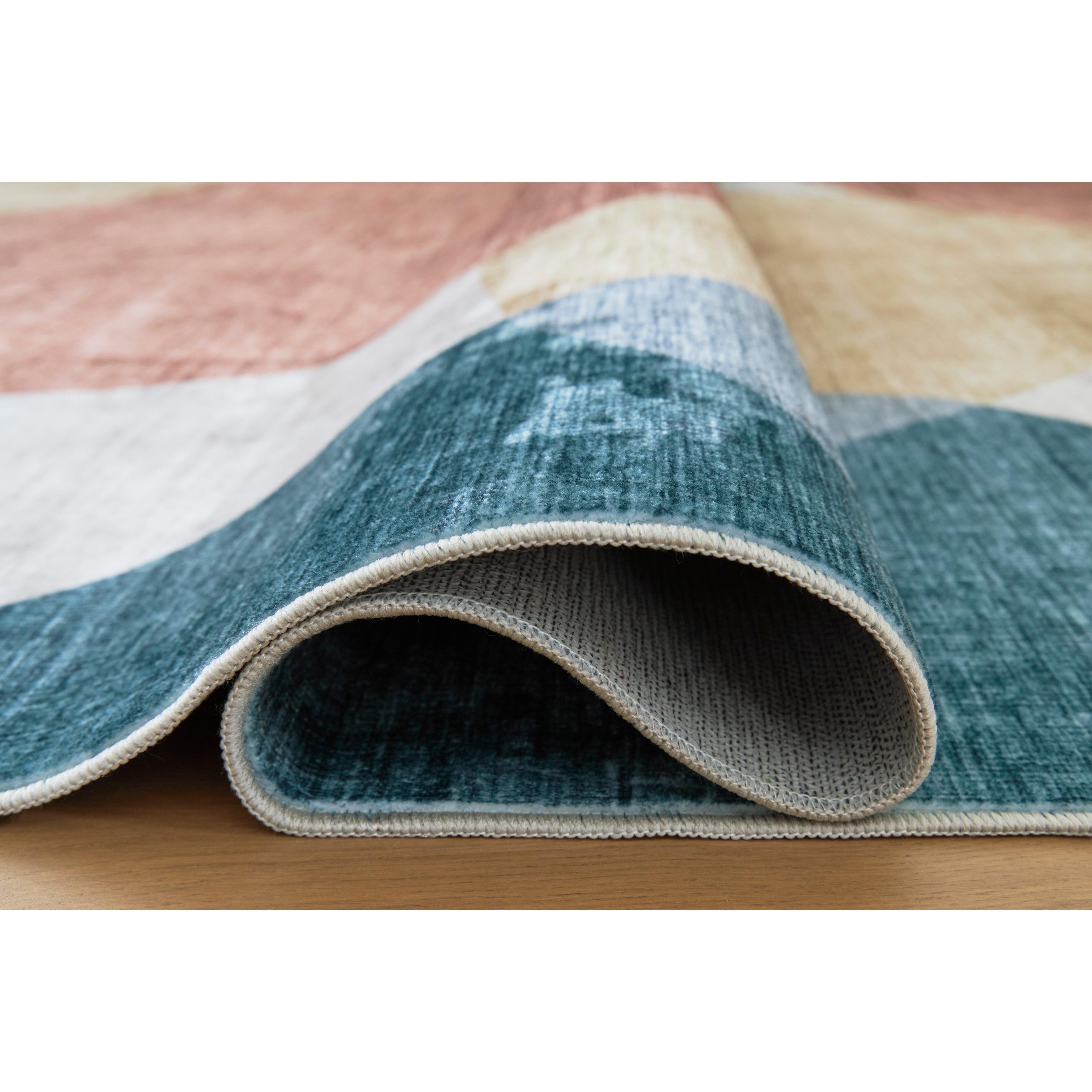  Size_4'11" x 7' --  Signature Design by Ashley Chanleigh Washable Rug IMAGE 3