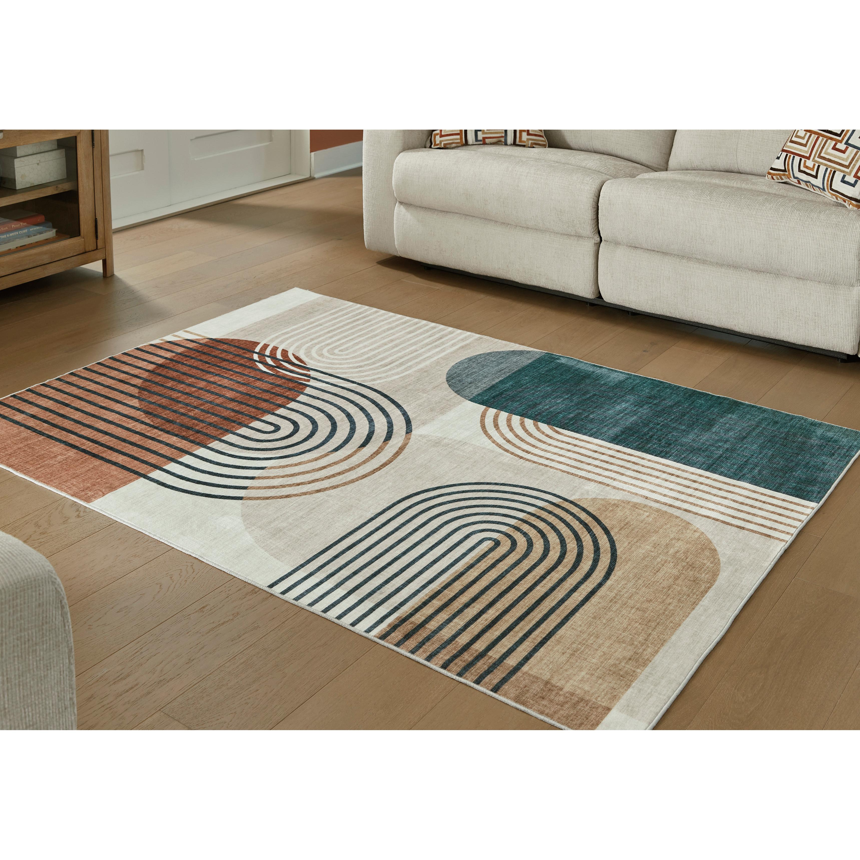  Size_8' x 10'1" --  Farrendale R407381 Washable Large Rug IMAGE 2