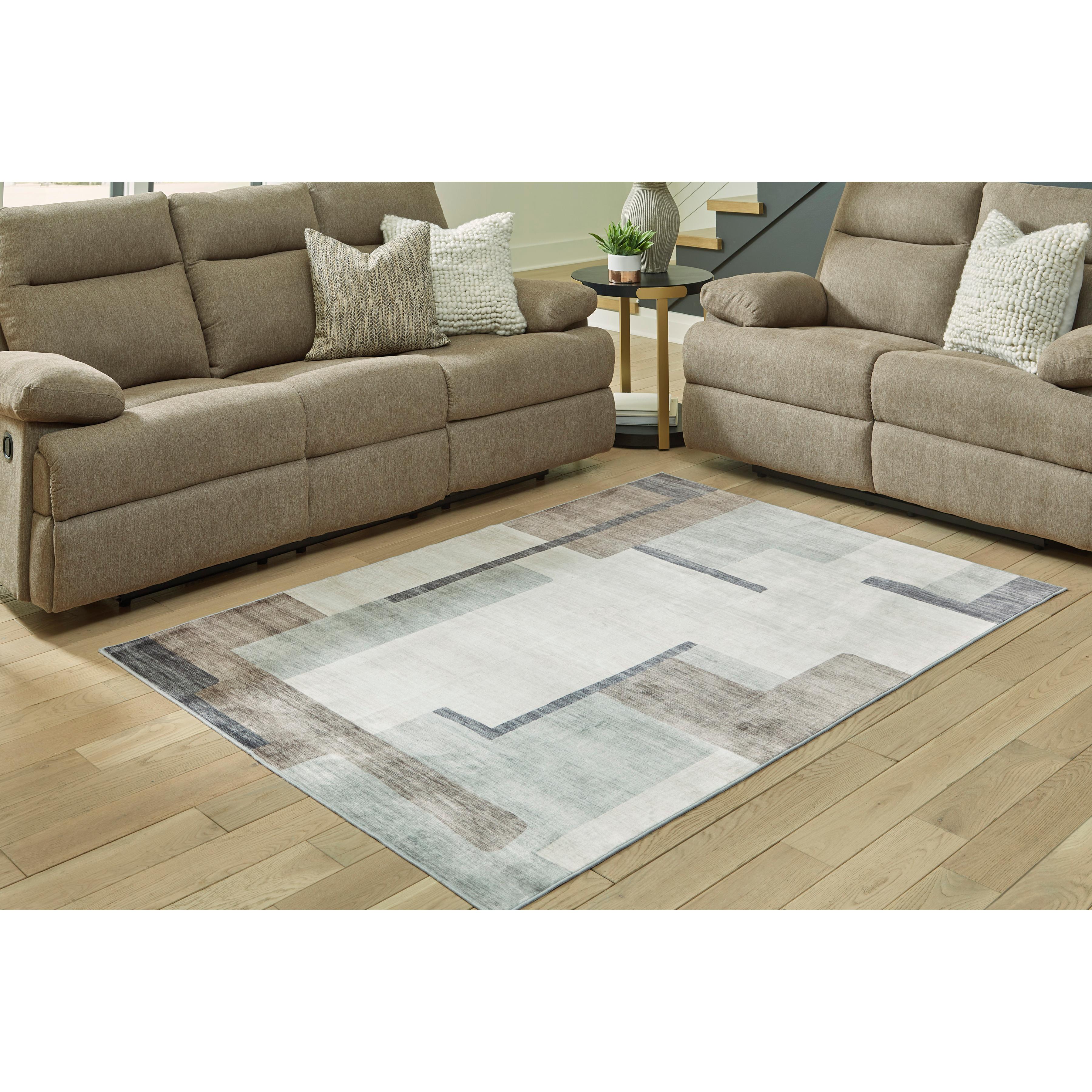  Signature Design by Ashley Larkport R407412 Washable Medium Rug IMAGE 2