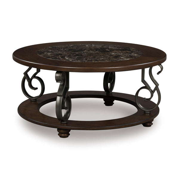 Signature Design by Ashley Frallyn T623-8 Round Cocktail Table