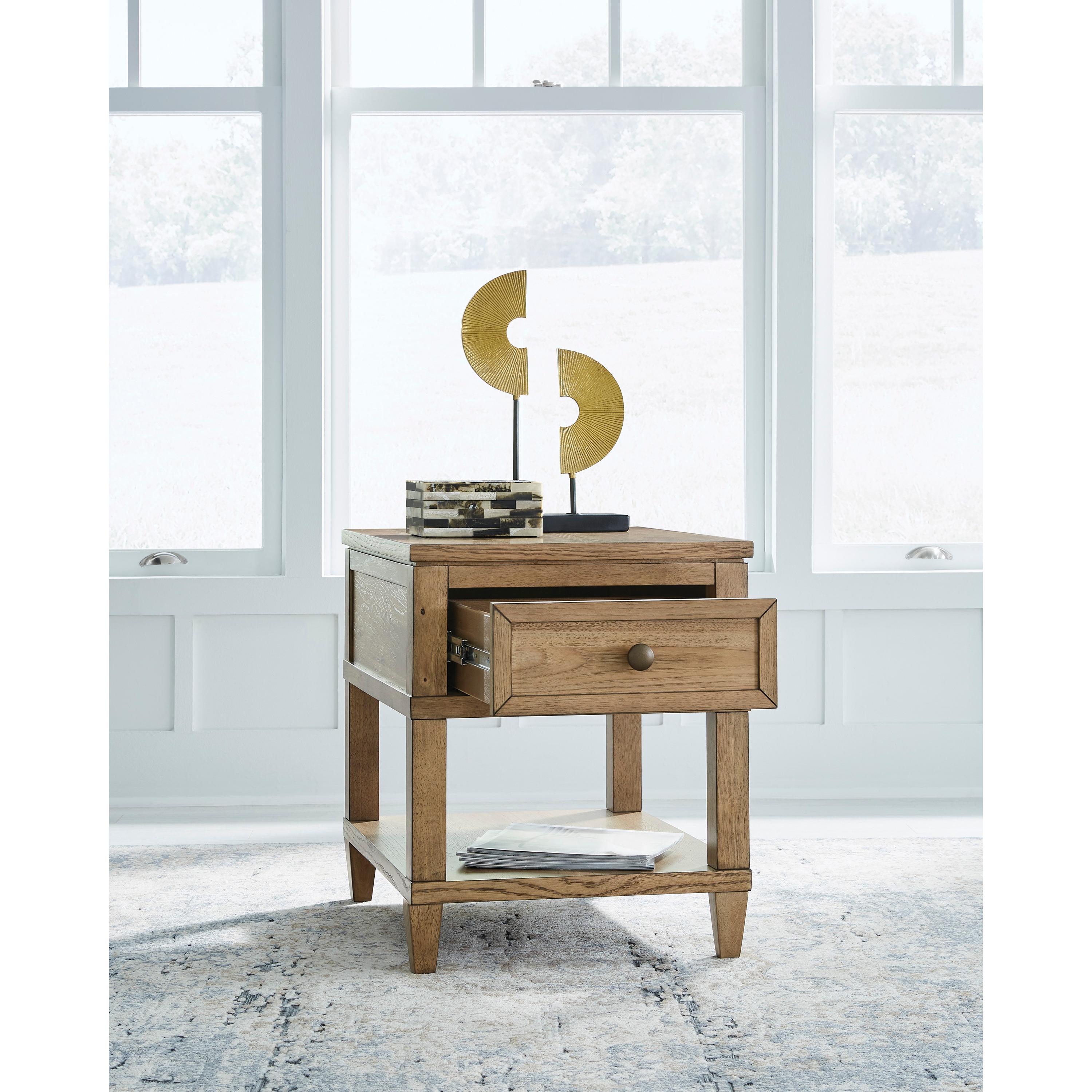  Signature Design by Ashley Sharlance T655-3 Rectangular End Table IMAGE 7
