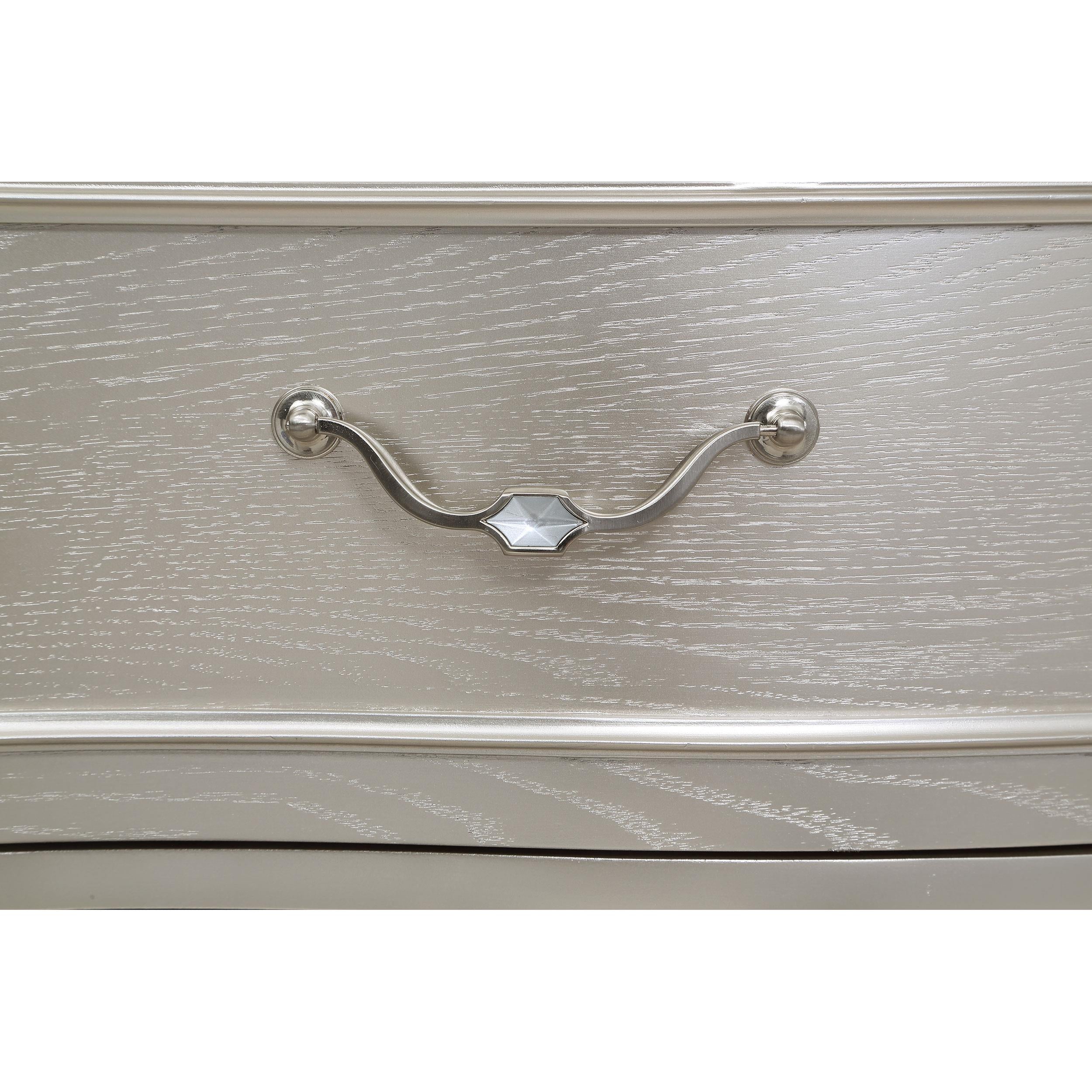  Coaster Furniture Evangeline 223393M 9-Drawer Dresser with Mirror - Silver Oak IMAGE 14